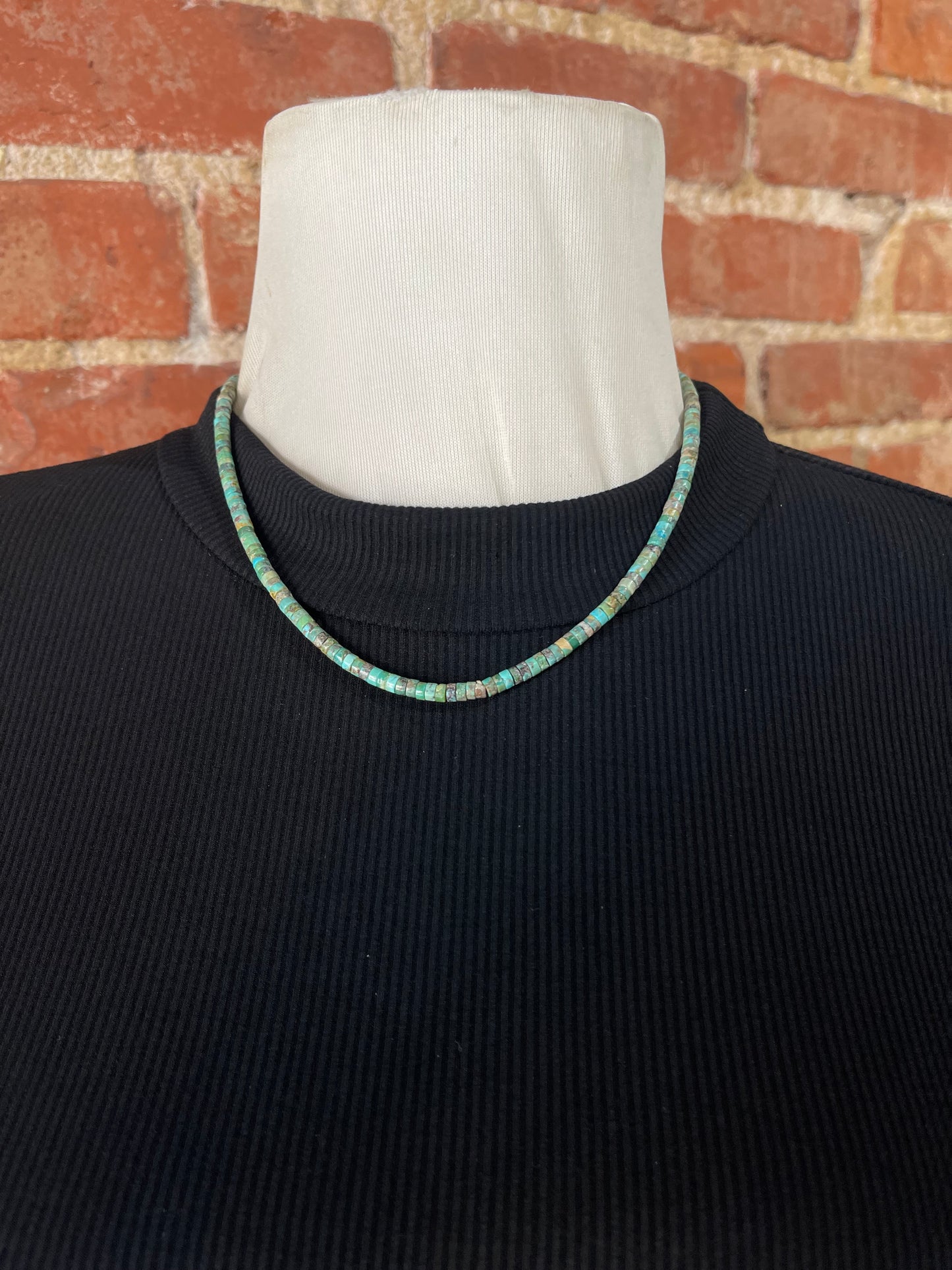 17” Heishi Bead Necklace