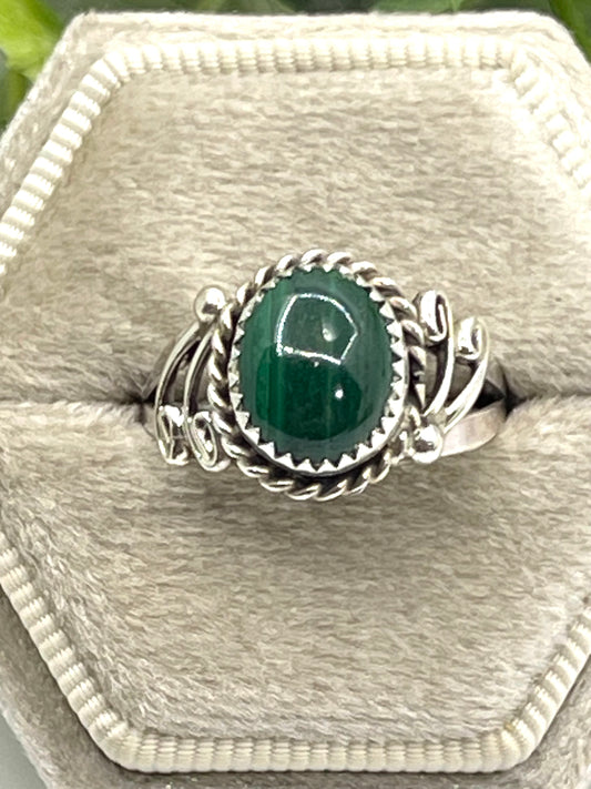 6.5 Malachite Ring, Navajo