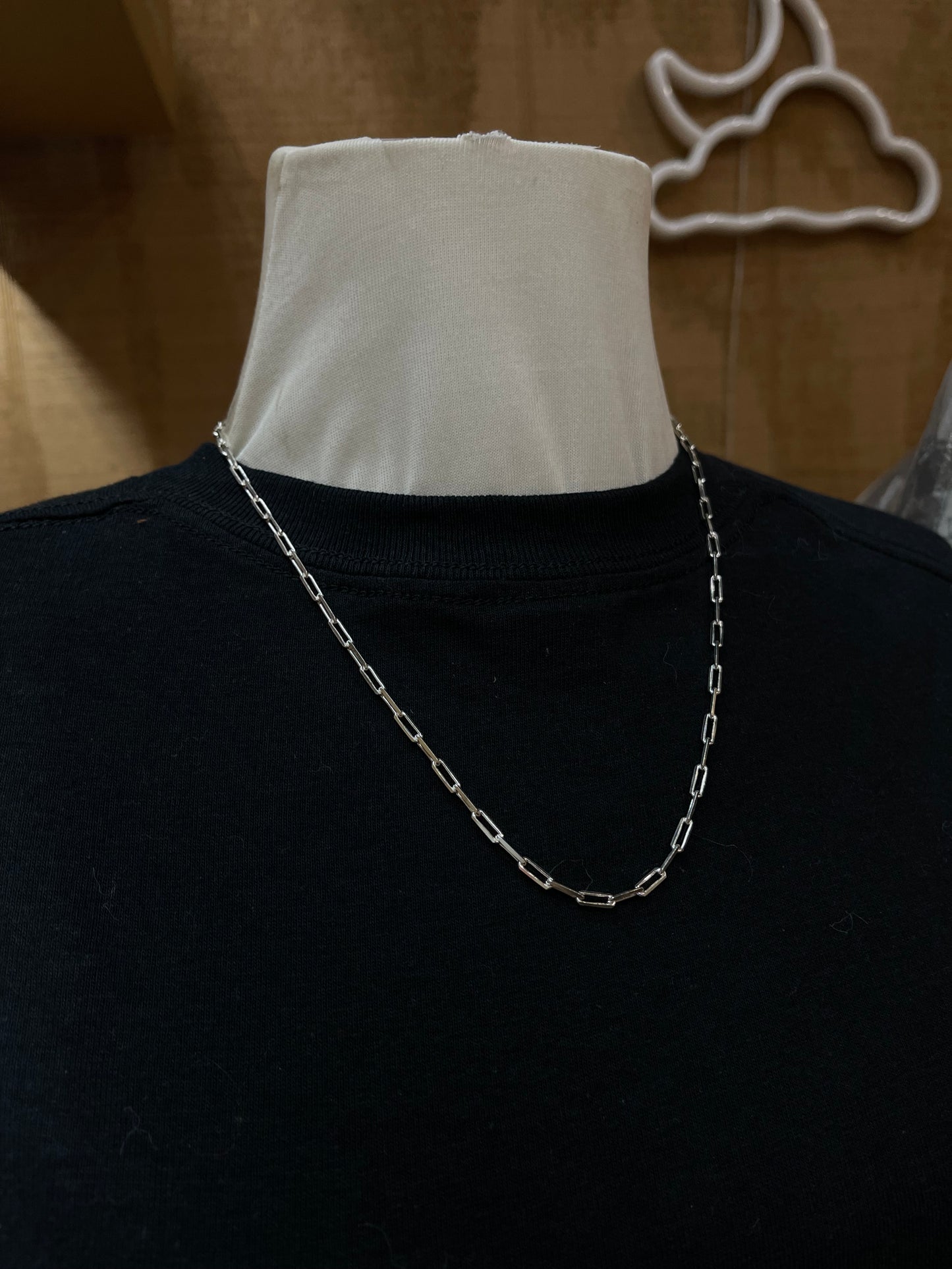 20" Dainty Paperclip Chain