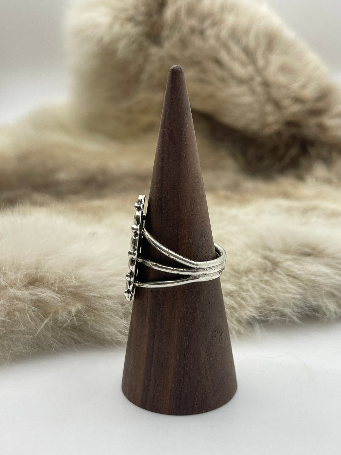 11.5 Silver Cluster by Charlene Yazzie, Navajo