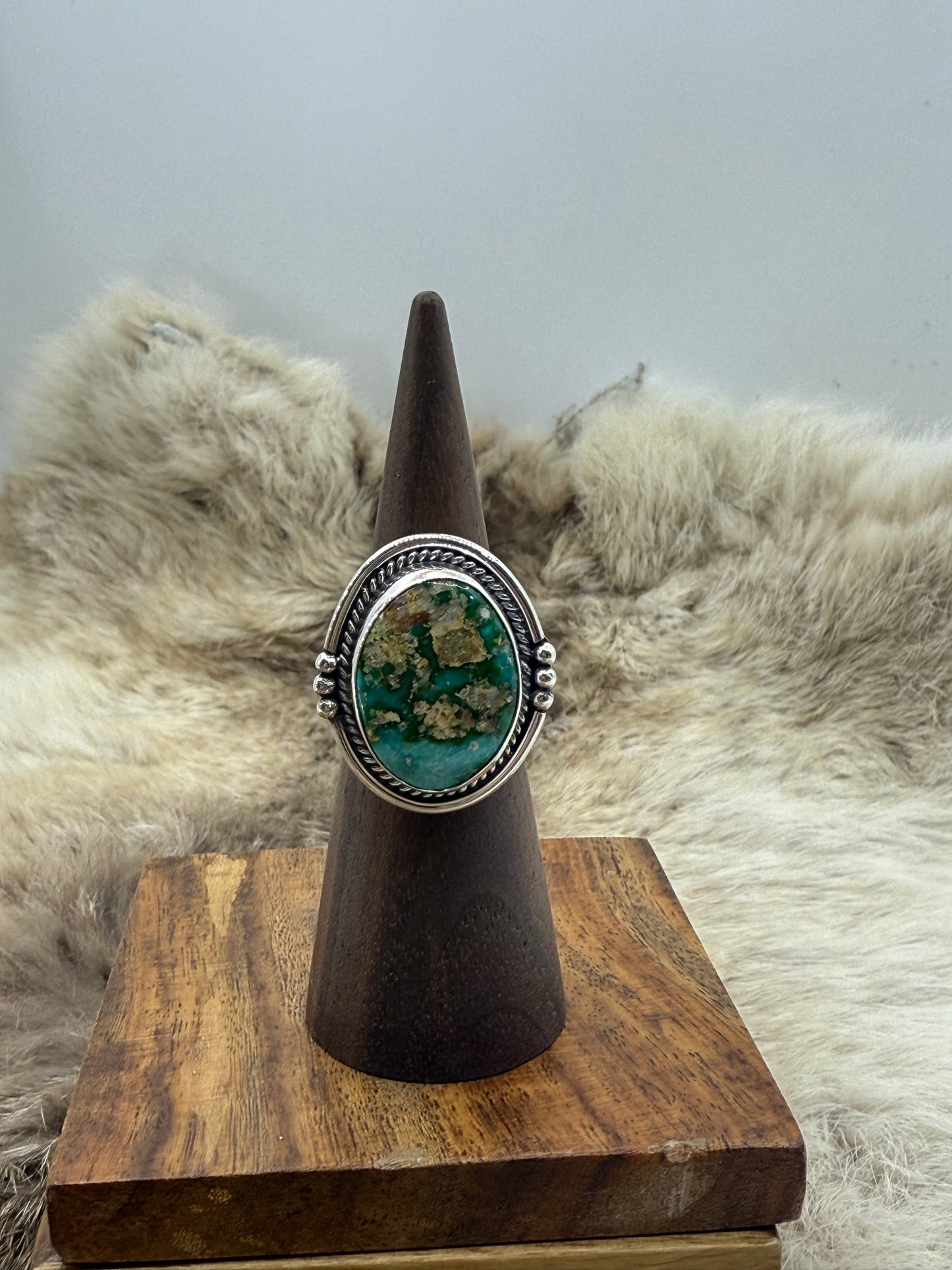 7.0 Sonoran Gold Turquoise Ring
