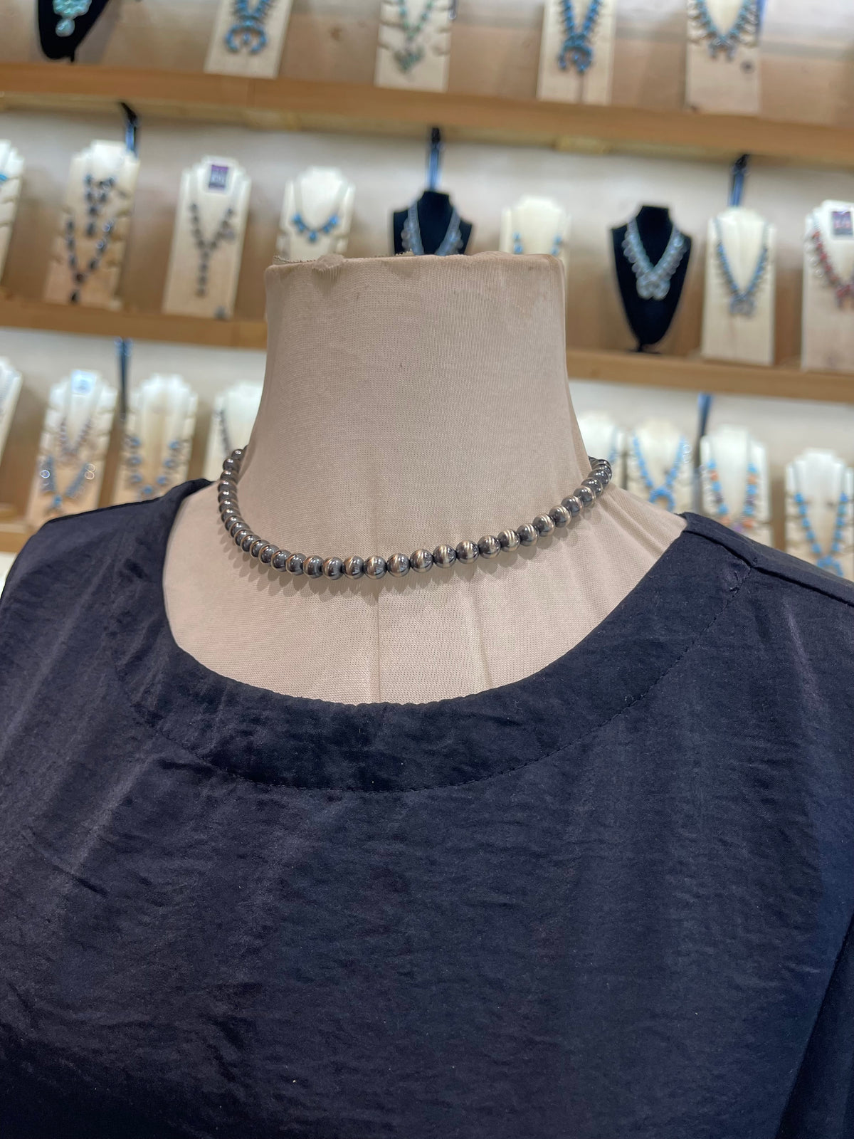 16” 7mm Navajo Style Pearls