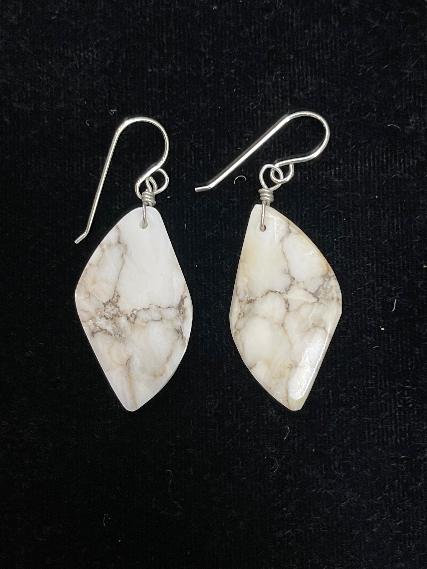 Wild Horse Slab Dangle Earrings