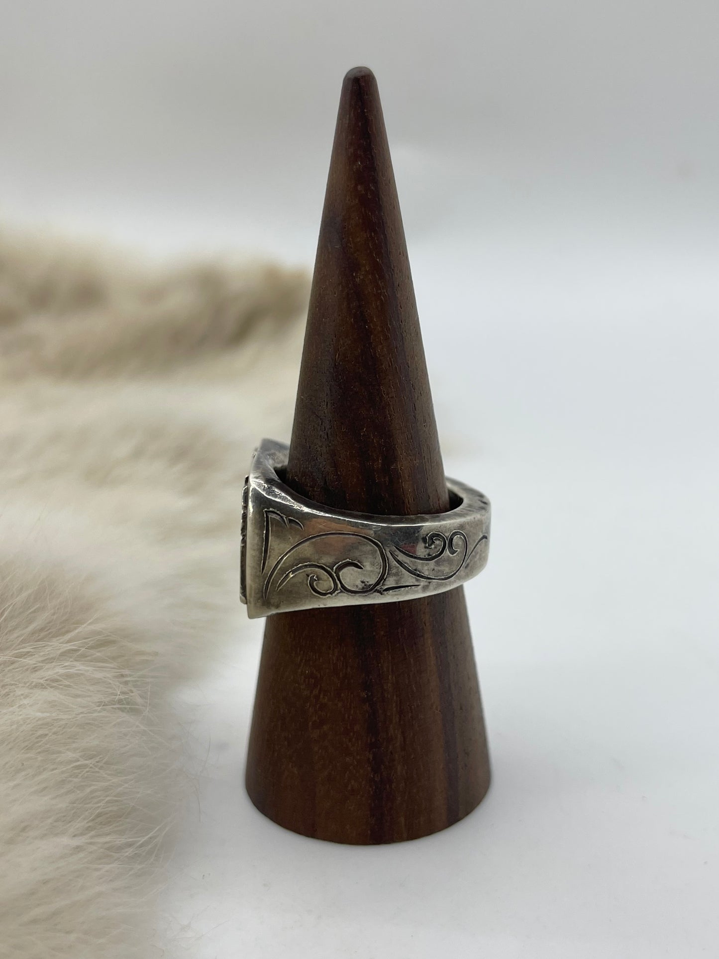 10.0 Let's Rodeo Engraved Ring by Bad Bronc