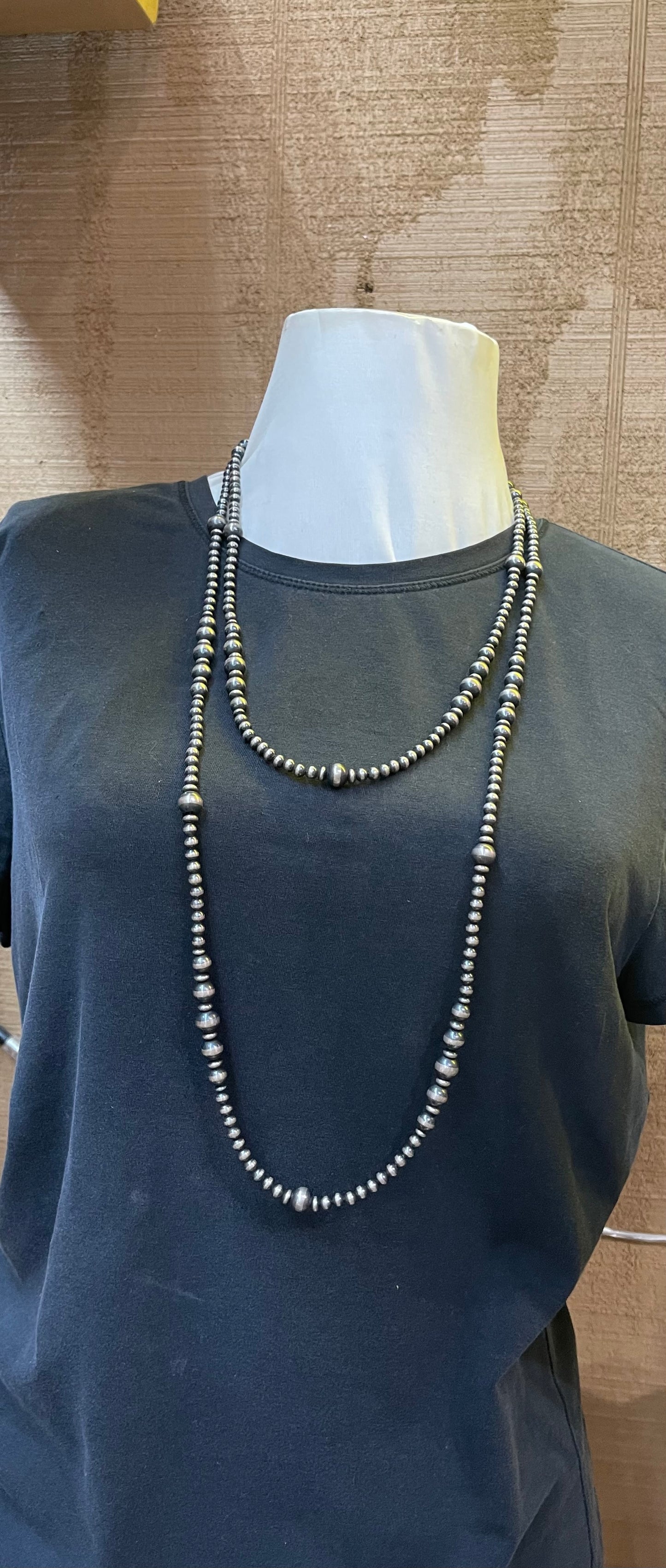 60” Graduated Navajo Pearls