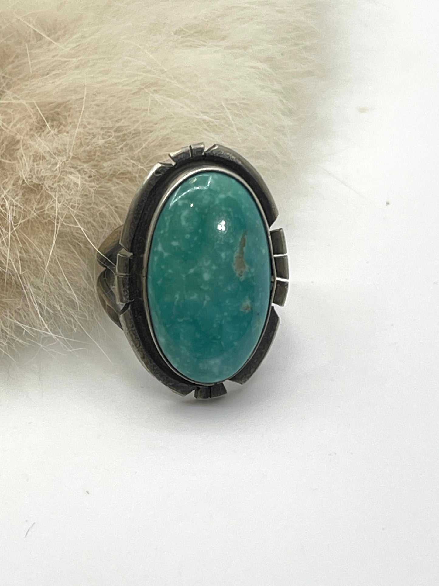6.0 Royston Turquoise Oval Ring