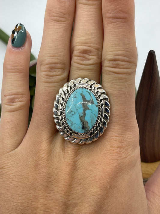 Size (12.0) Ring by Jerome Lee, Navajo