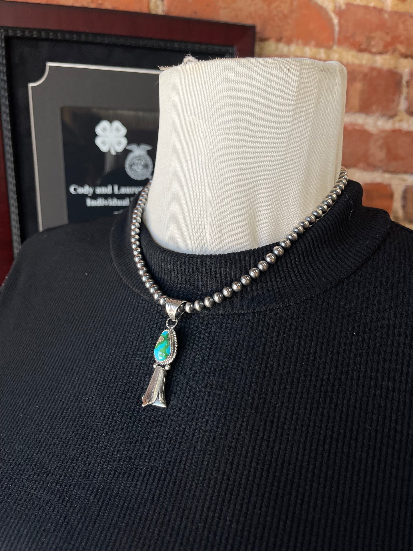 16" 5 mm, Sonoran Gold Turquoise Patrick Yellowhair