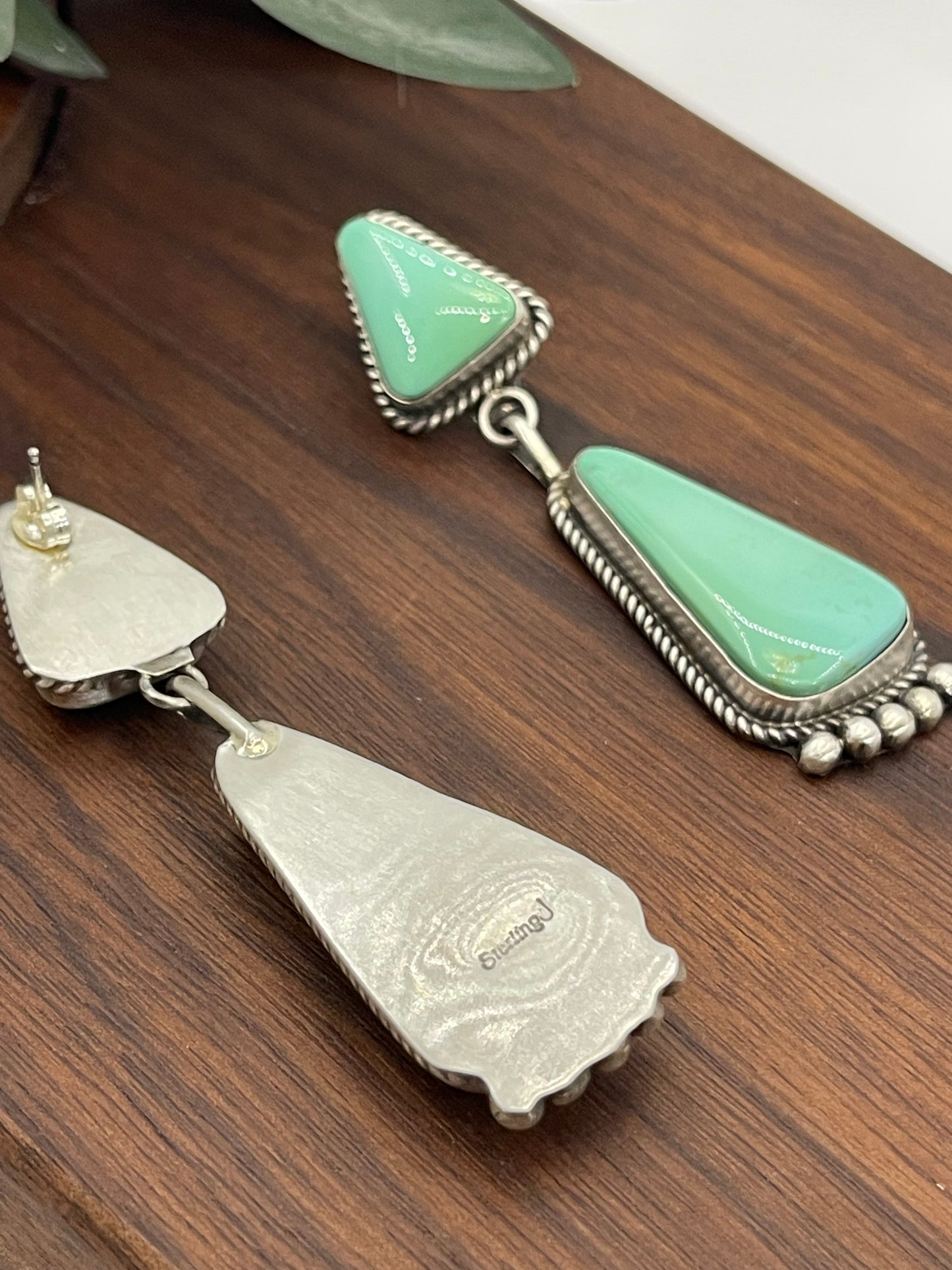Royston Turquoise Dangle Earrings