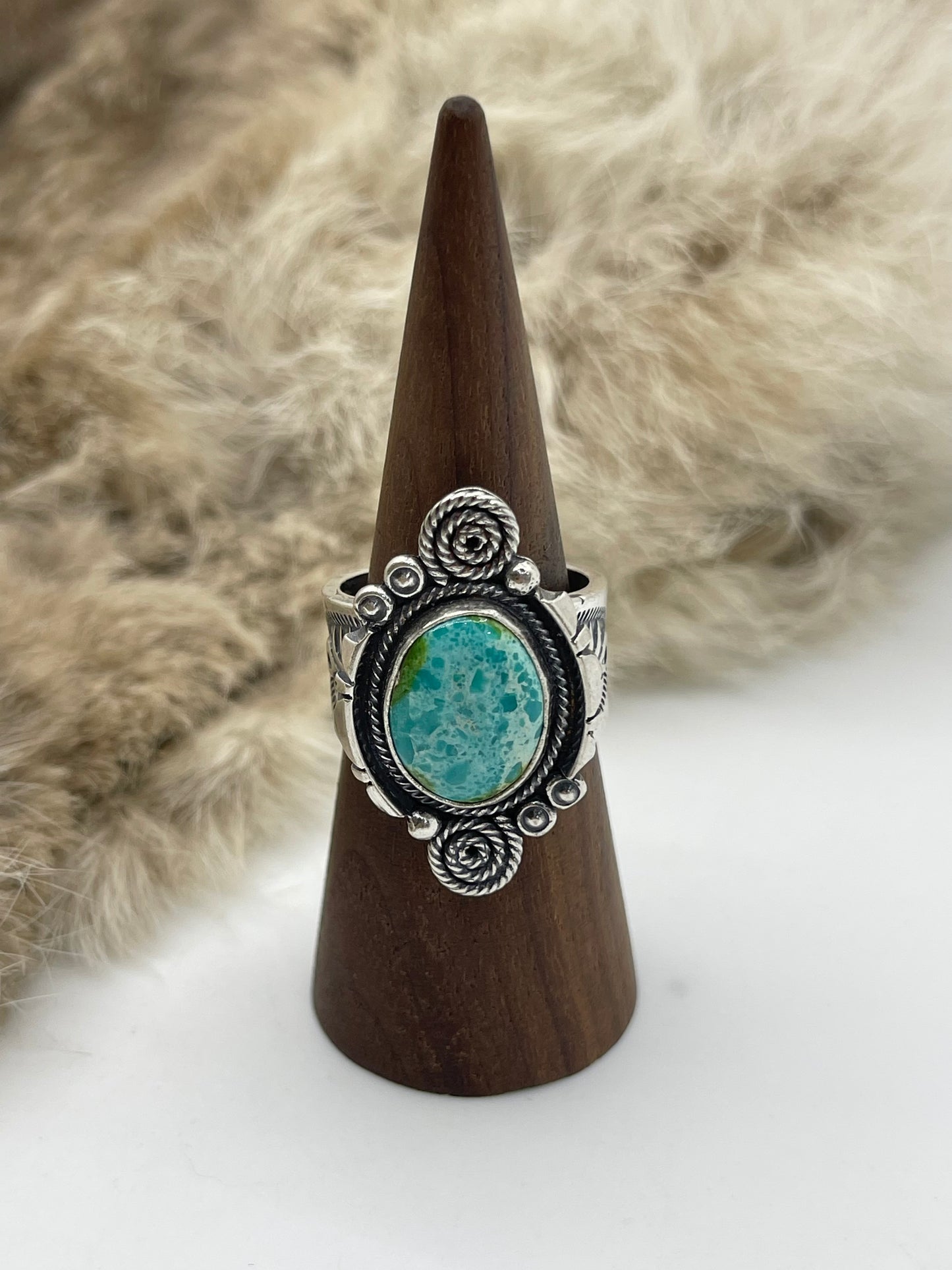 10.0 Sonoran Gold Turquoise by Marita Benally, Navajo
