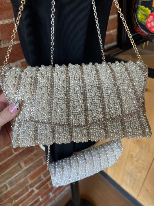 Diamond and Pearl Purse