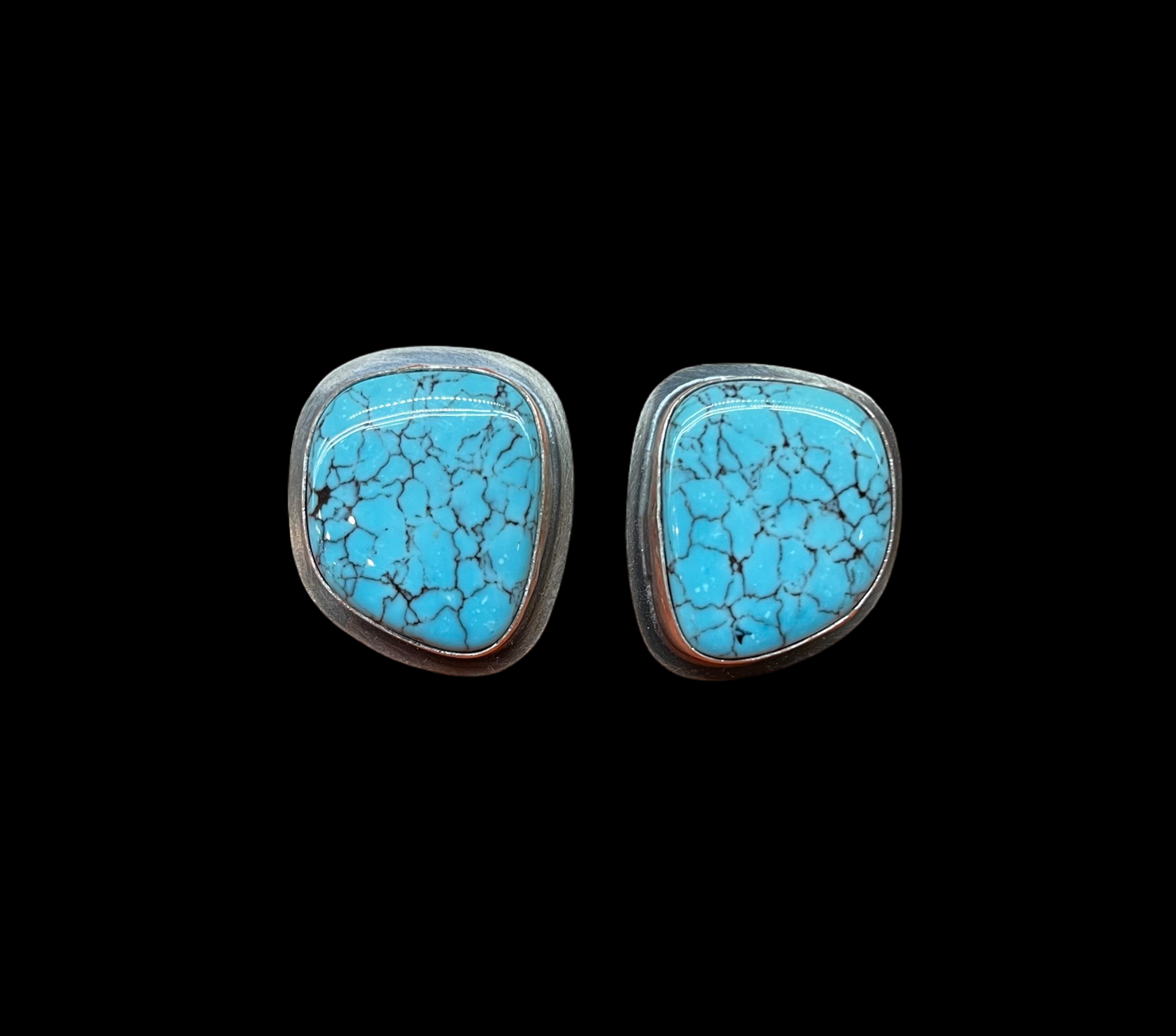 Egyptian Turquoise Post Earrings by Zia