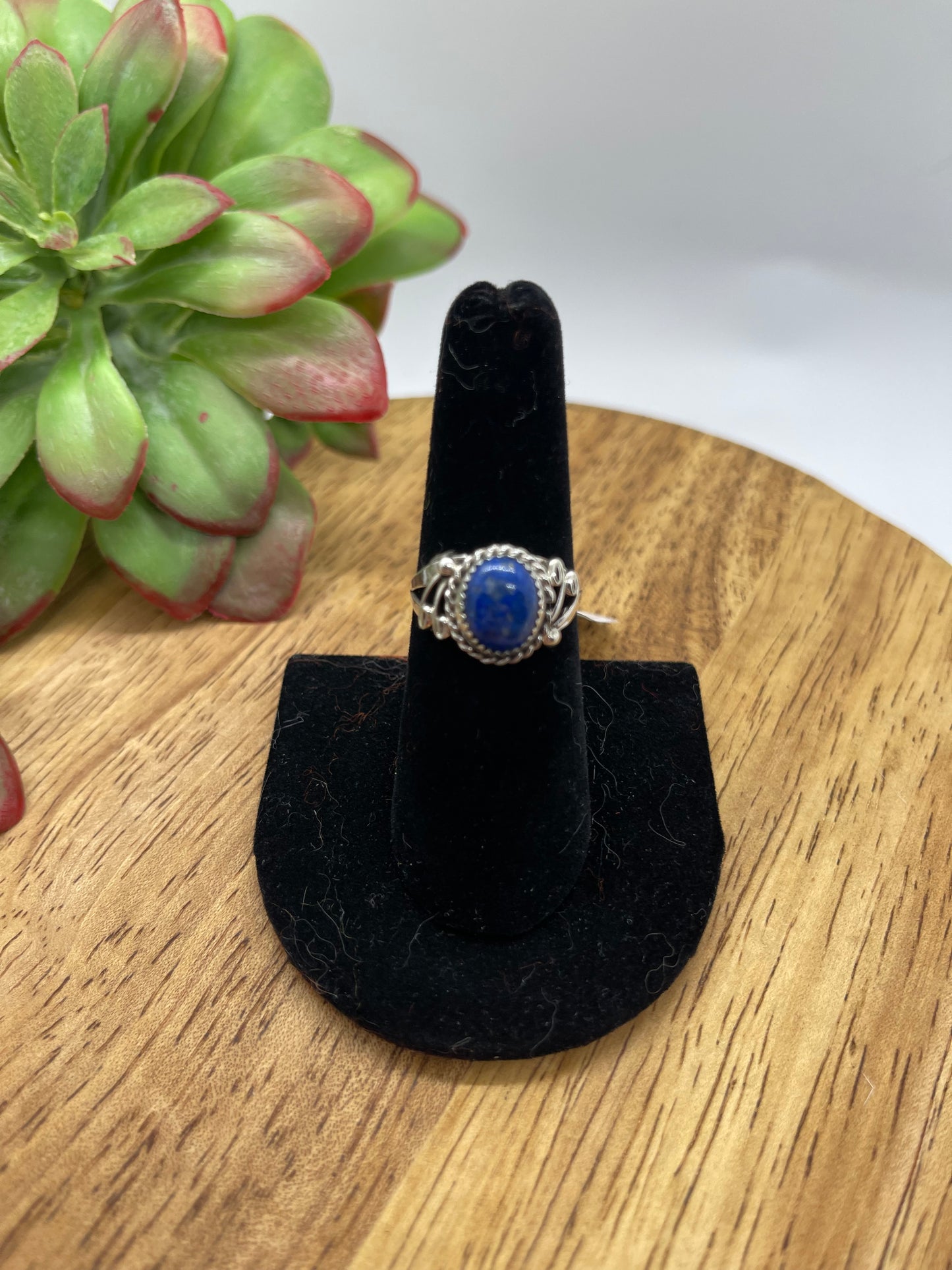 7.0 Denim Lapis Ring