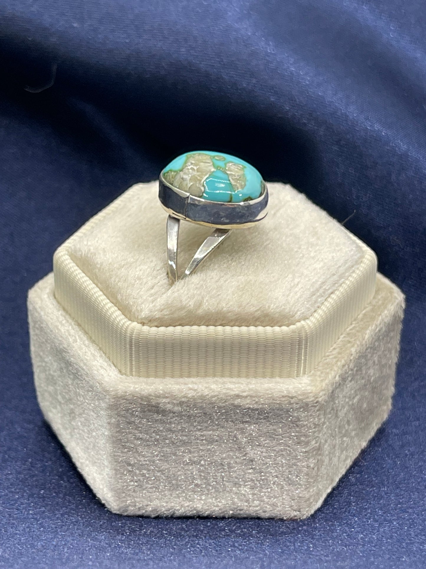 9.0 Sonoran Gold Turquoise Ring