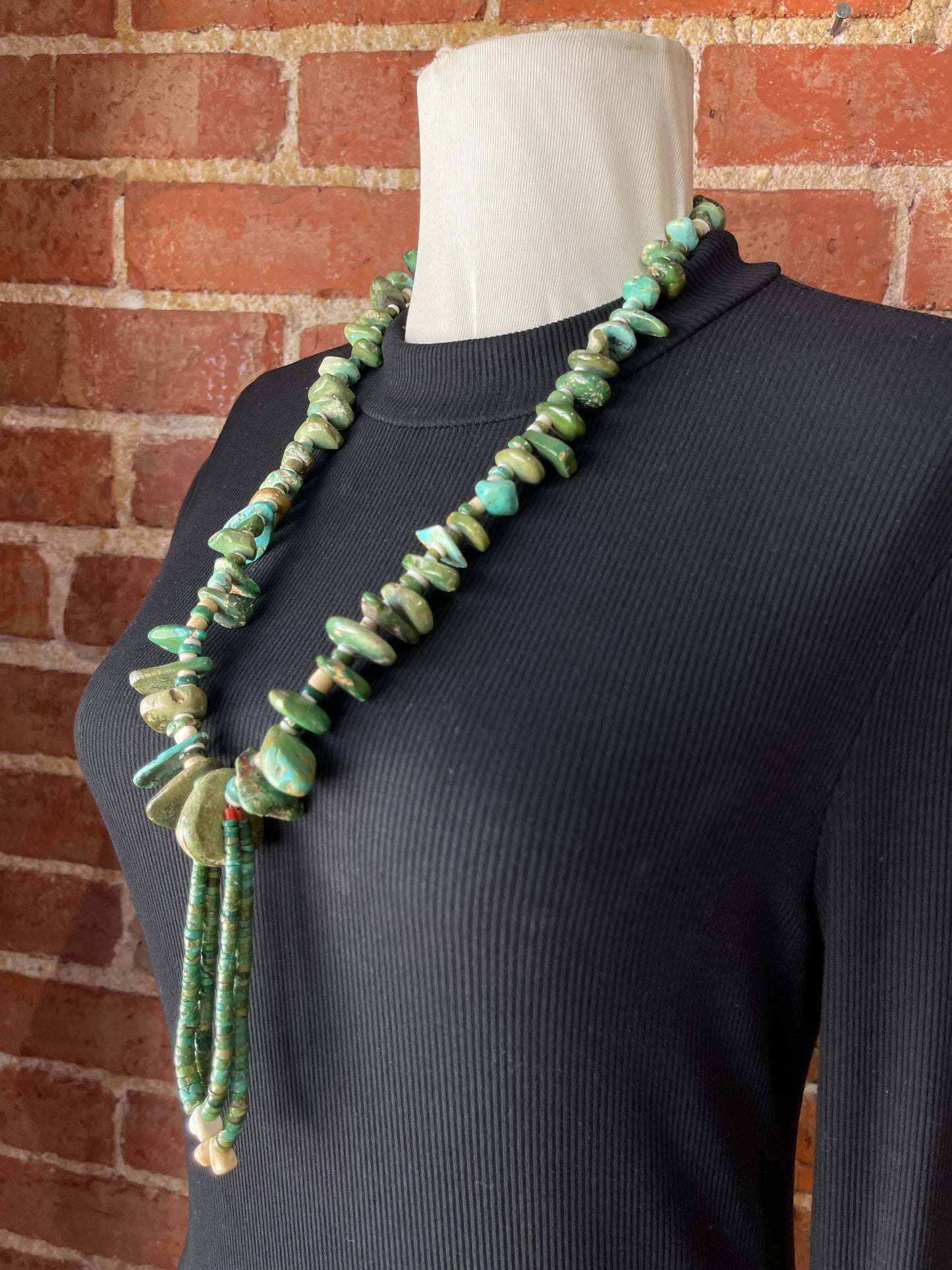 Vintage Royston Turquoise Necklace, Santo Domingo