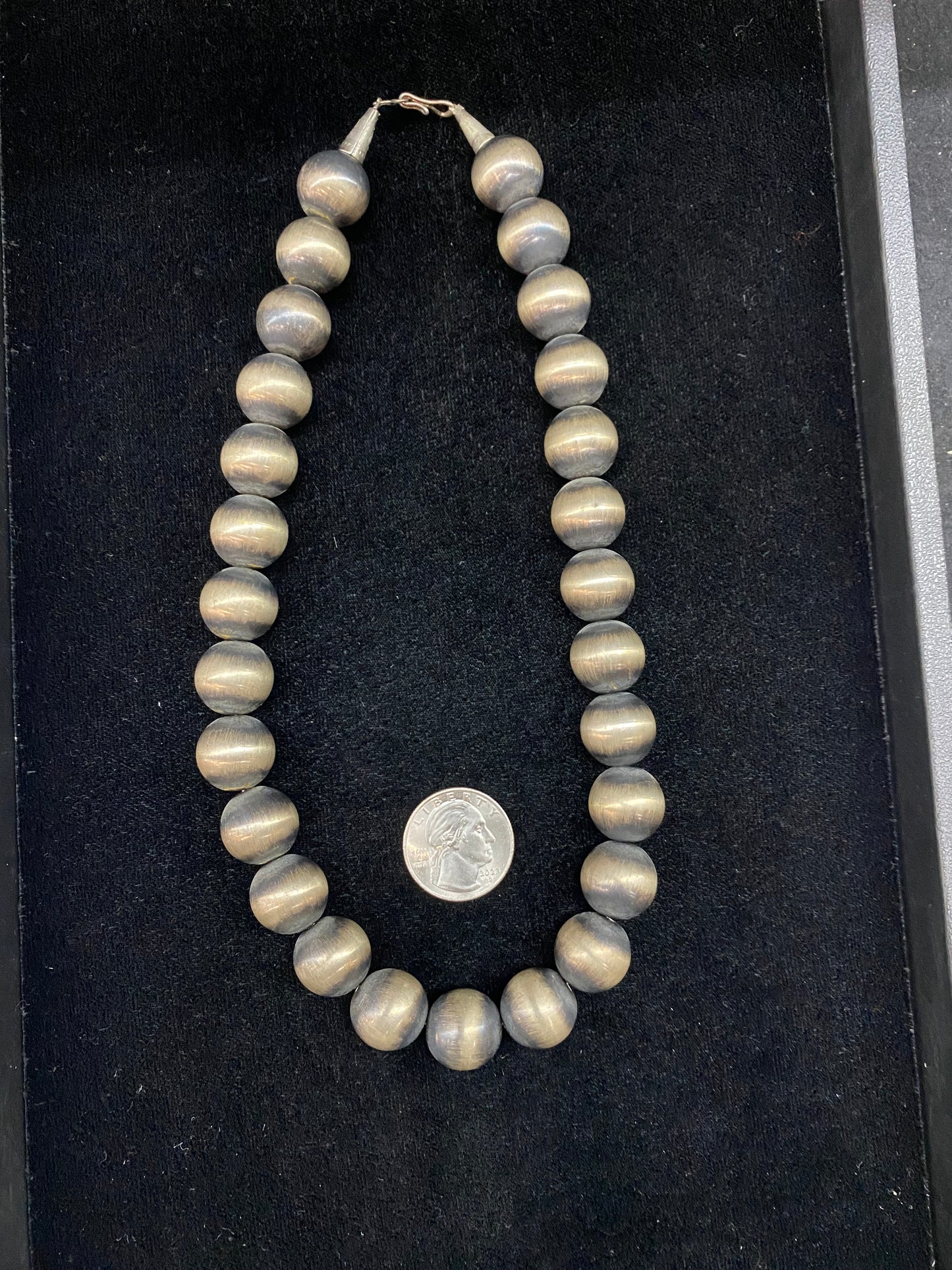 18" 16mm Navajo Style Pearls