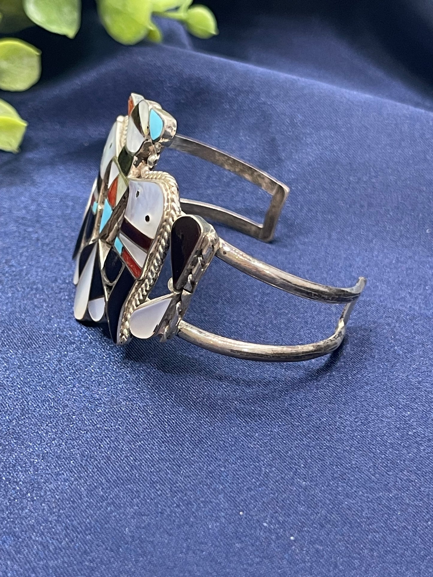 6" Inlay Thunderbird Cuff