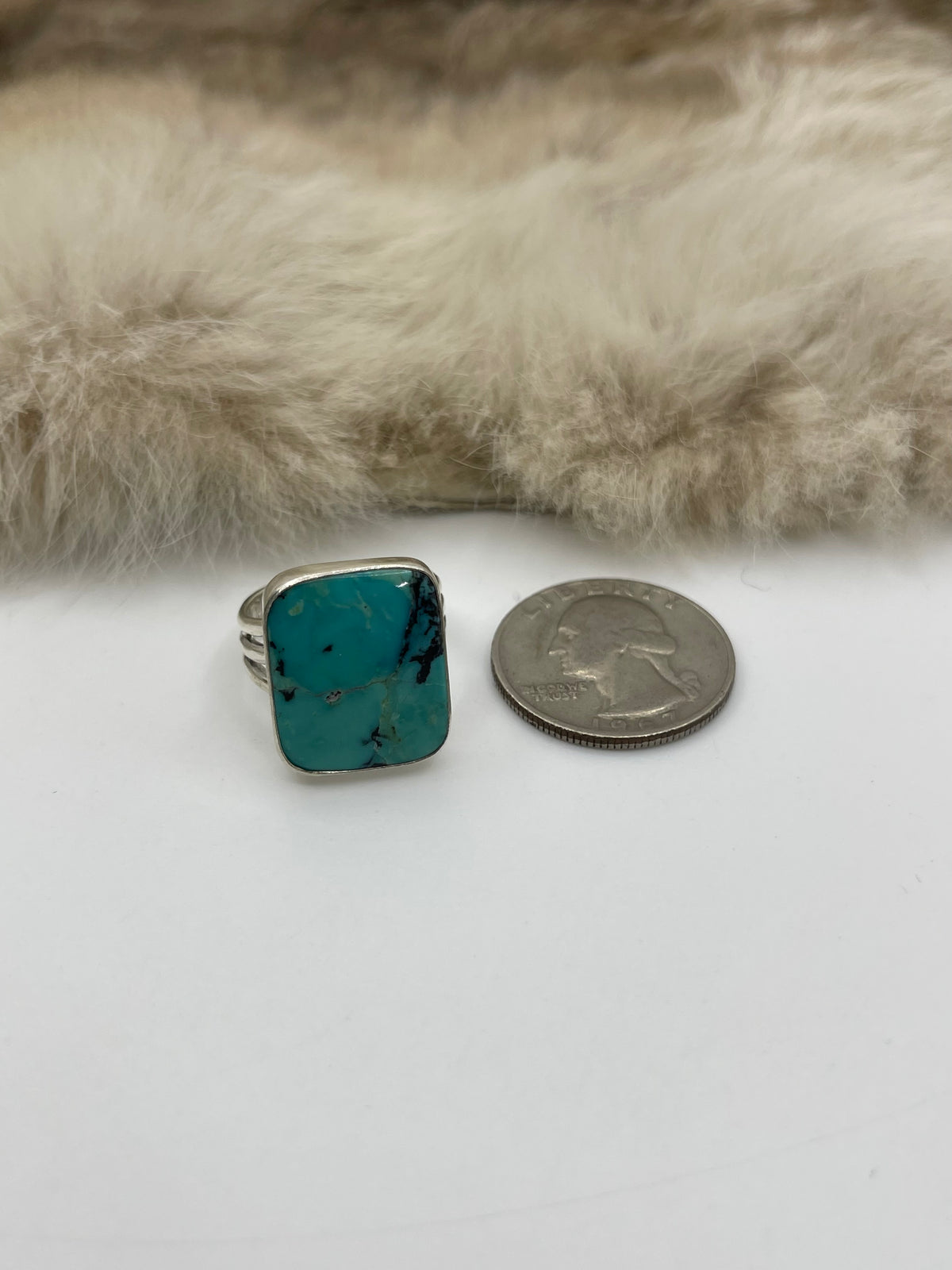7.0 Turquoise Ring