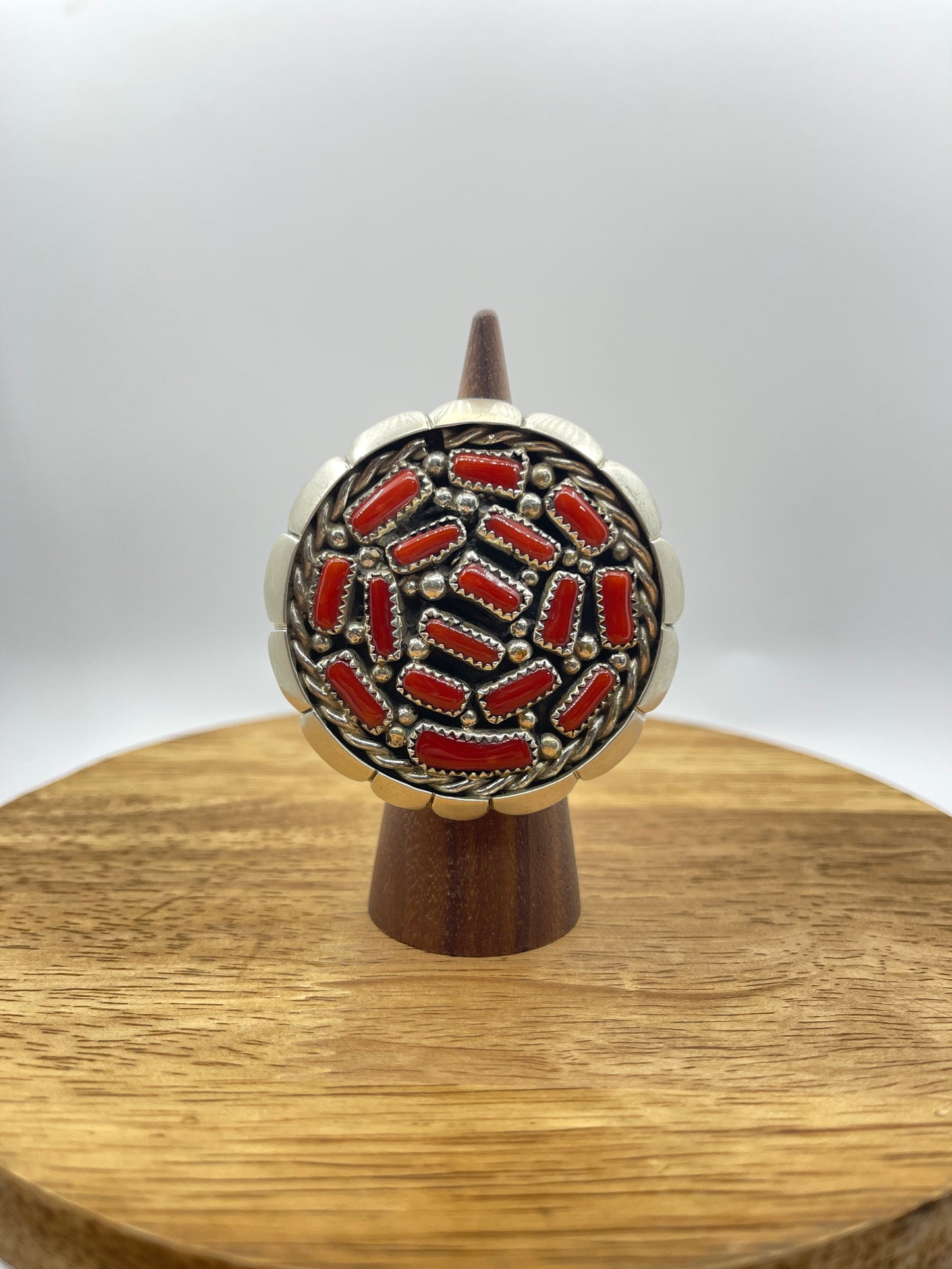11.0 Red Coral 16 Stone by Benjamin James