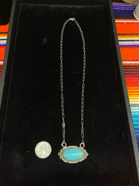 Kingman Turquoise Necklace