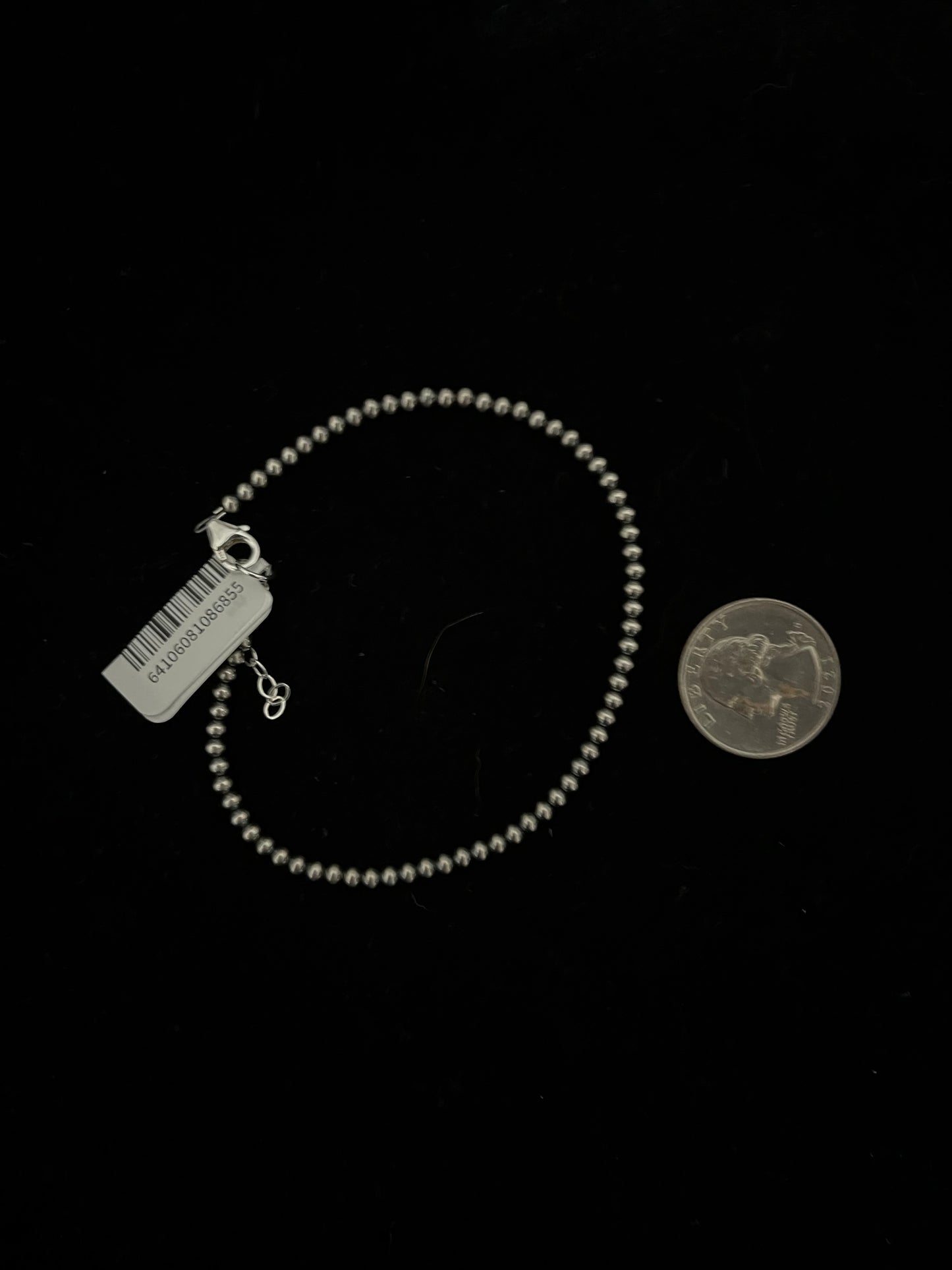 9" + 1" 3mm Navajo Pearl Extender