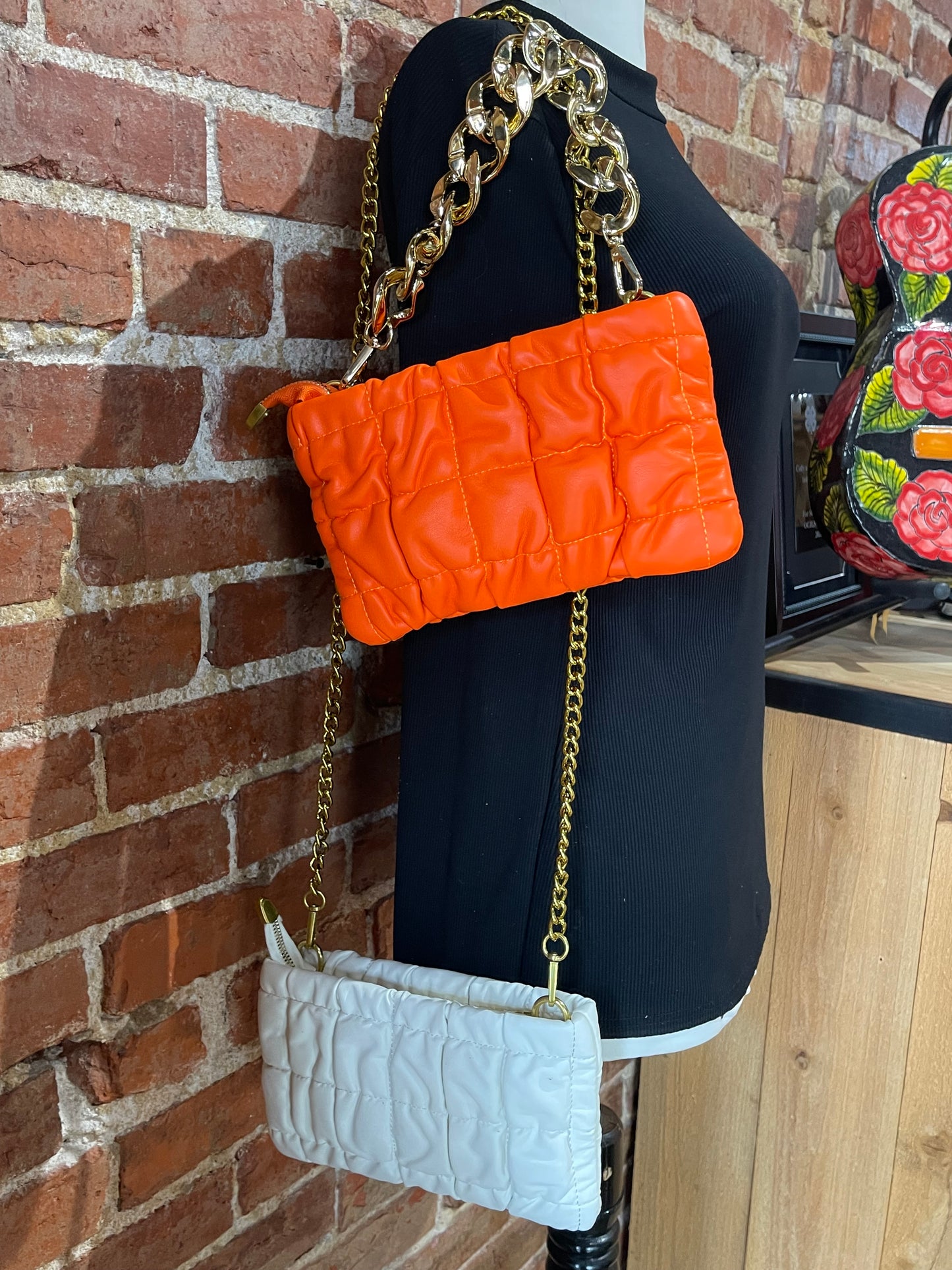 Puffer Crossbody Purse