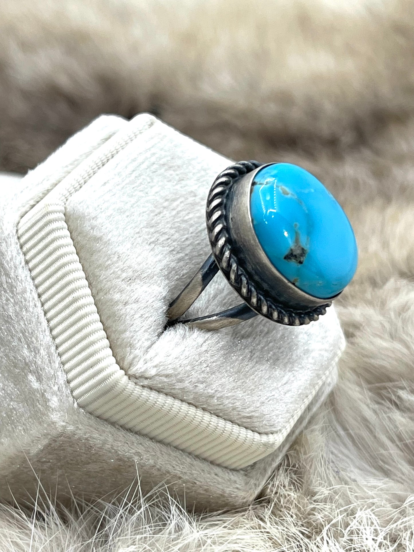 6.0 Kingman Turquoise Ring