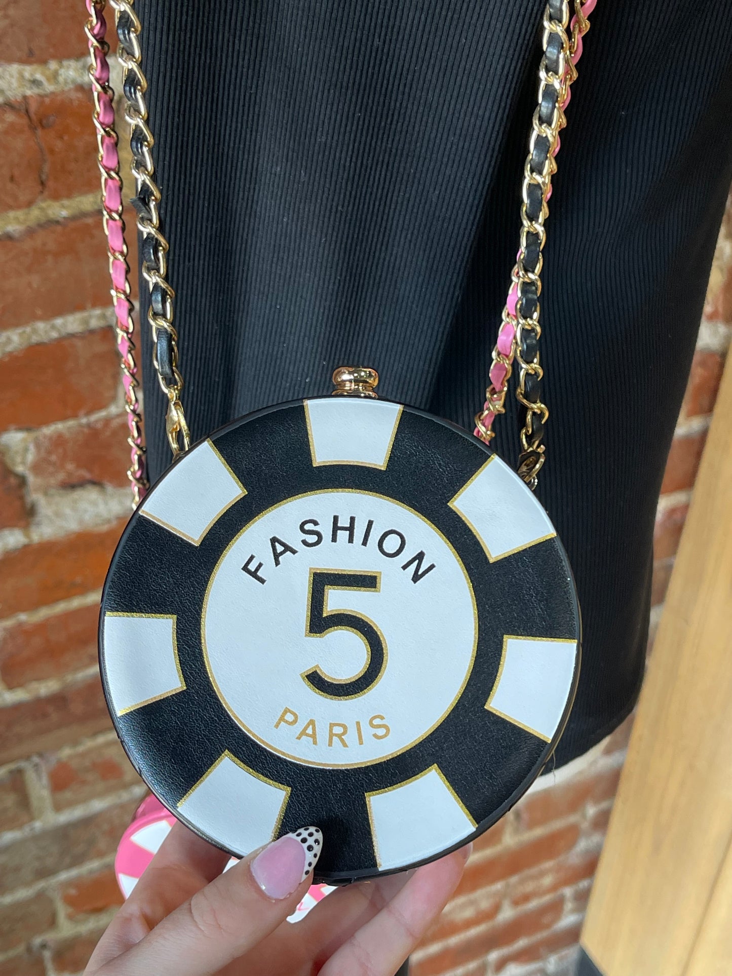 Poker Chip Inspired Purse