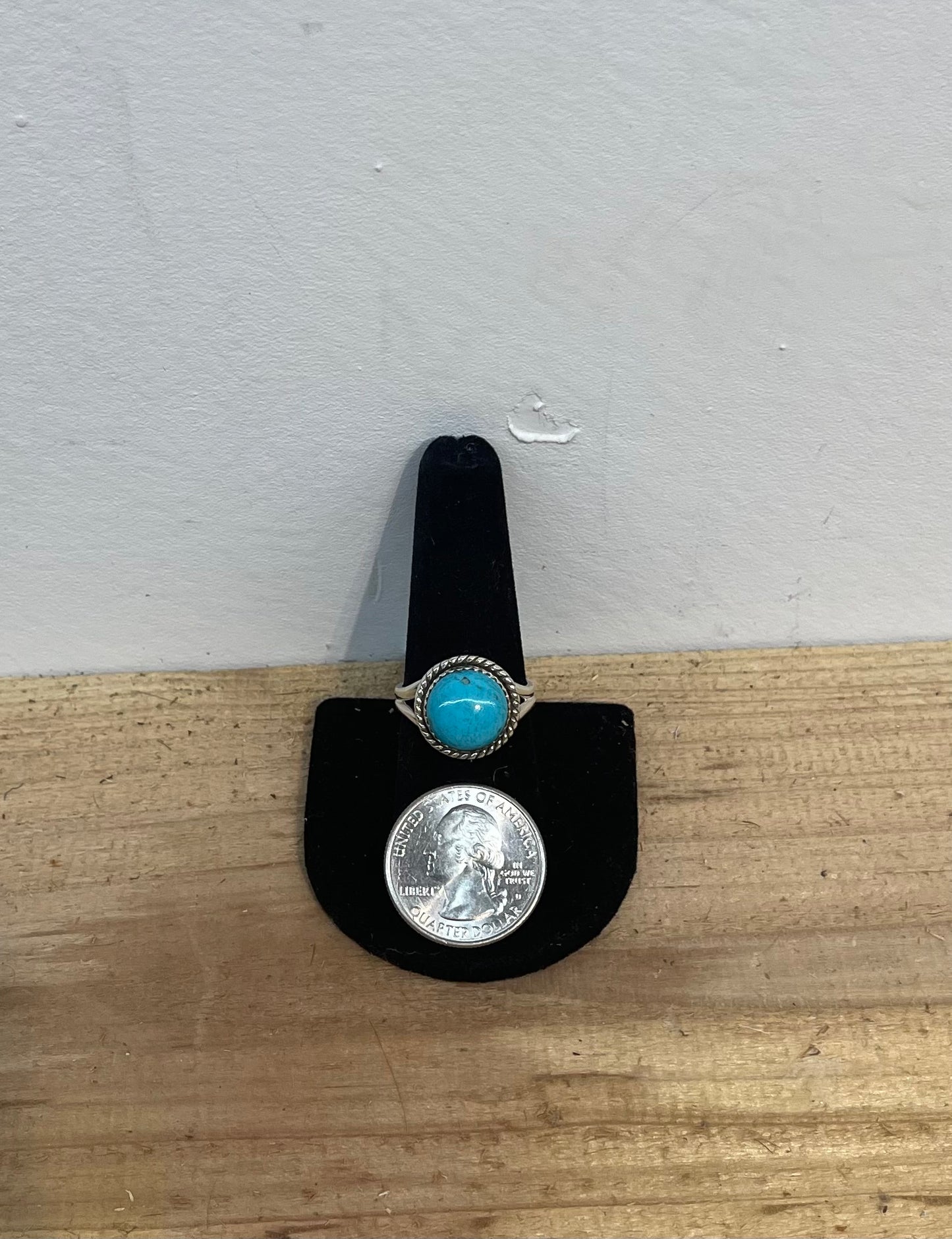 9.0 Kingman Turquoise Ring