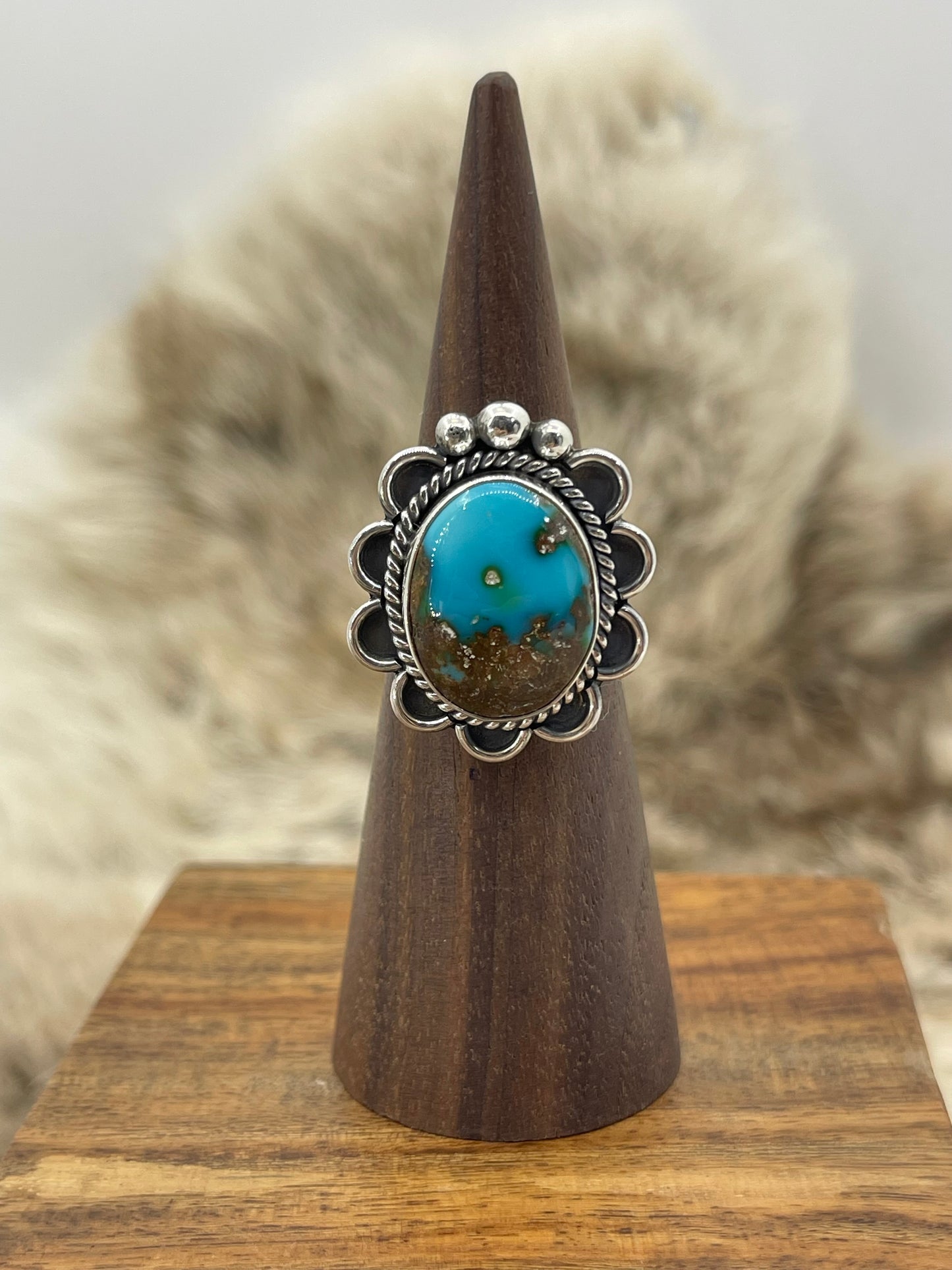 Size 6.0 Sonoran Gold Turquoise Ring