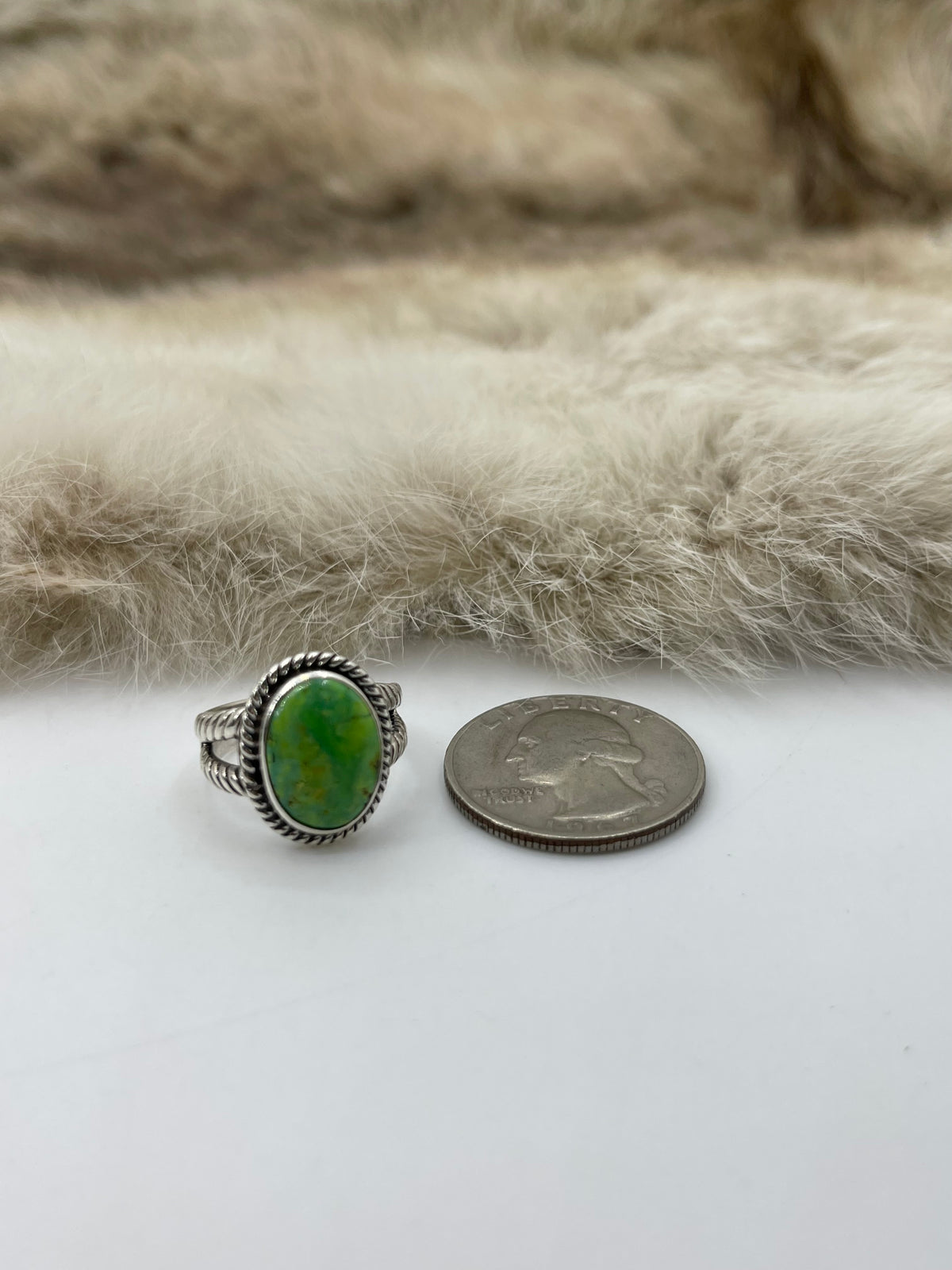 5.5 Carico Lake Turquoise Ring
