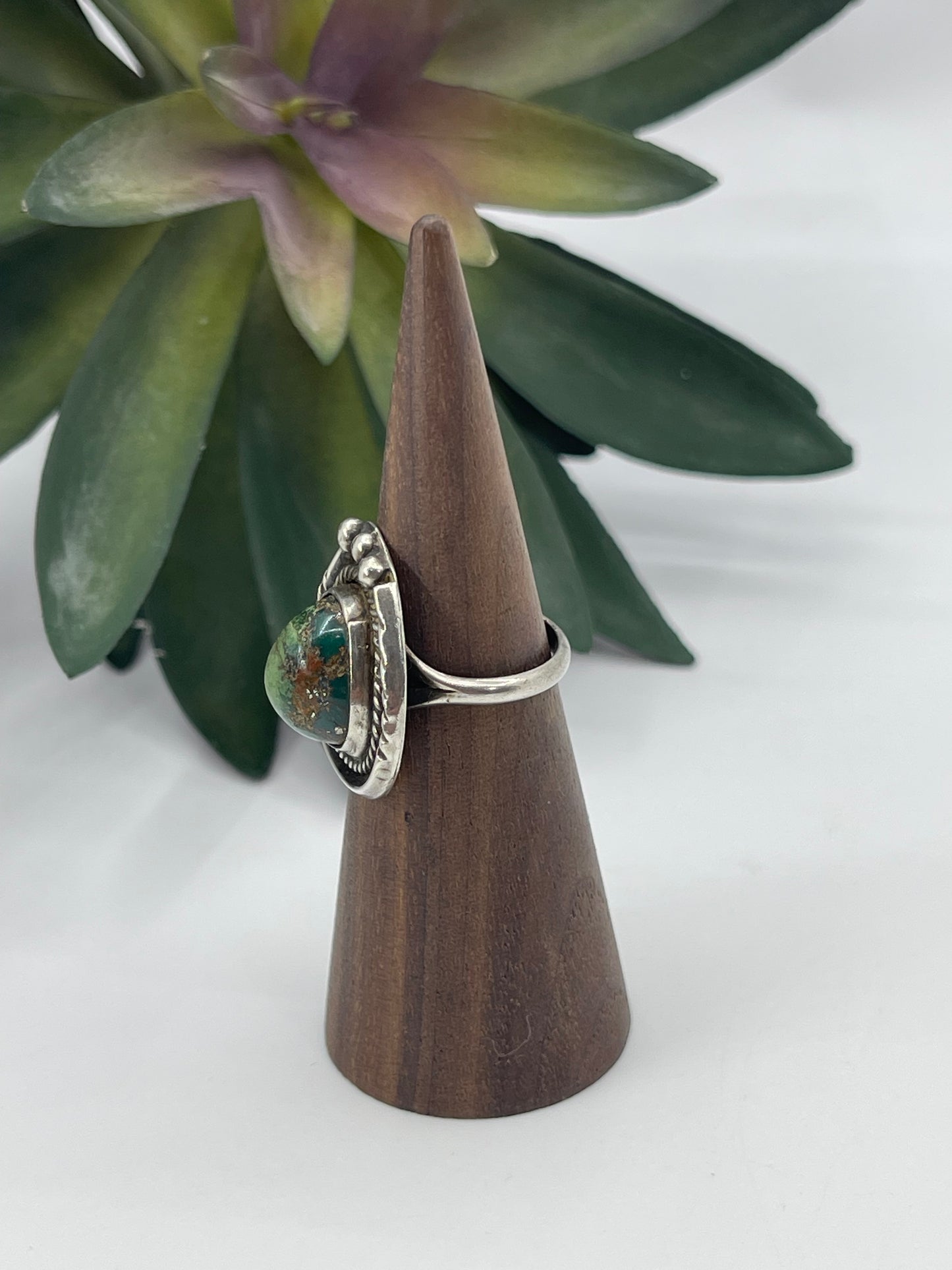 6.5 Vintage Turquoise Ring