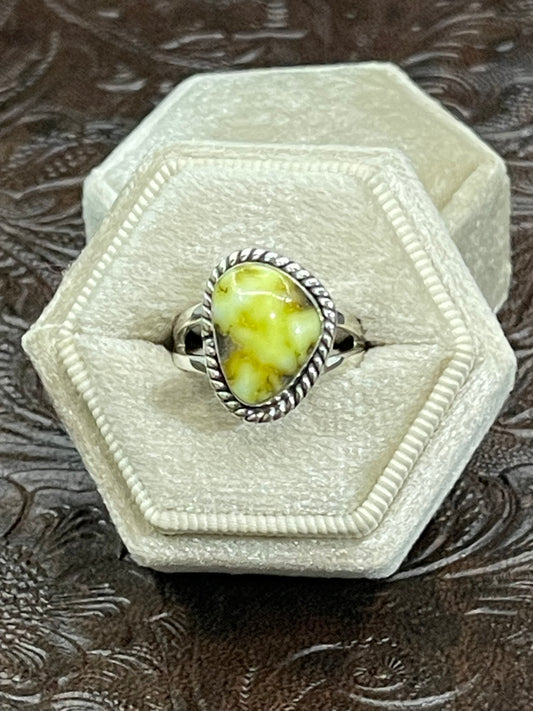 6.5 Palomino Turquoise Ring