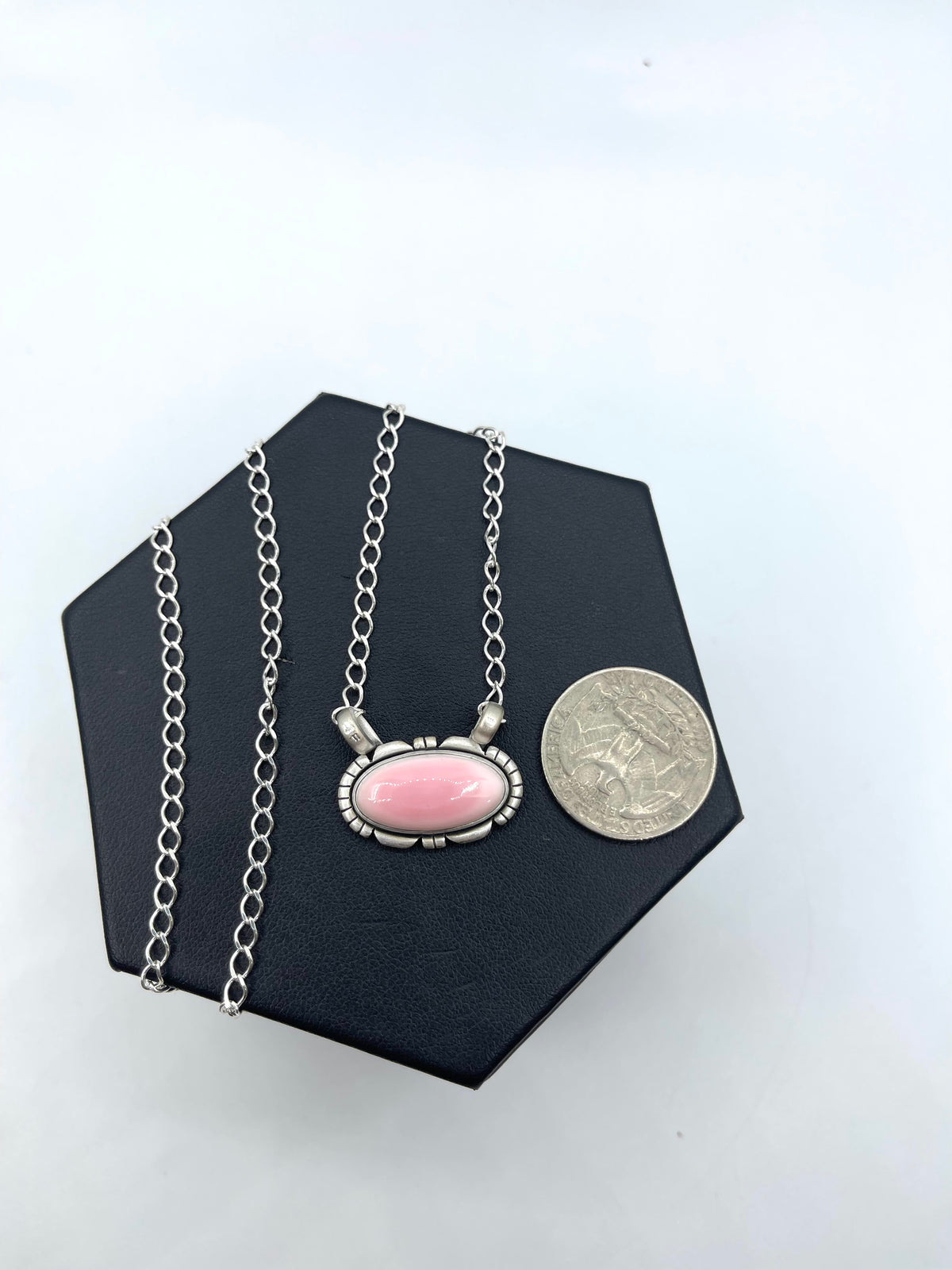 18" Pink Conch Shell Oval