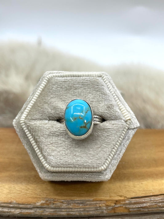 7.0 Turquoise Ring
