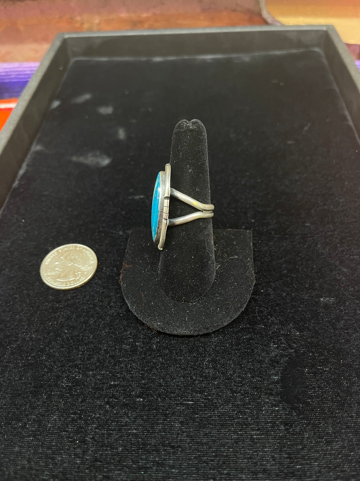 Kingman Turquoise Ring