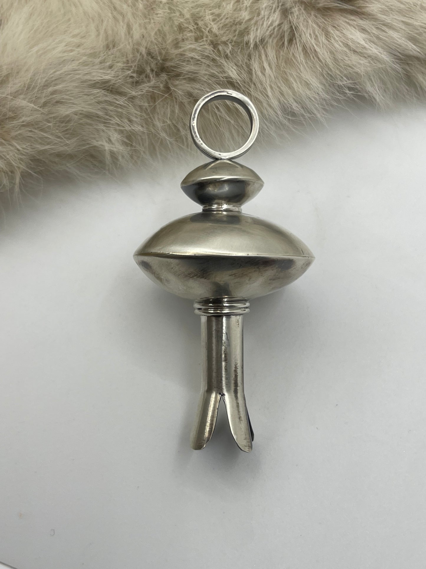 10.8mm Bail Machine Made Blossom Pendant