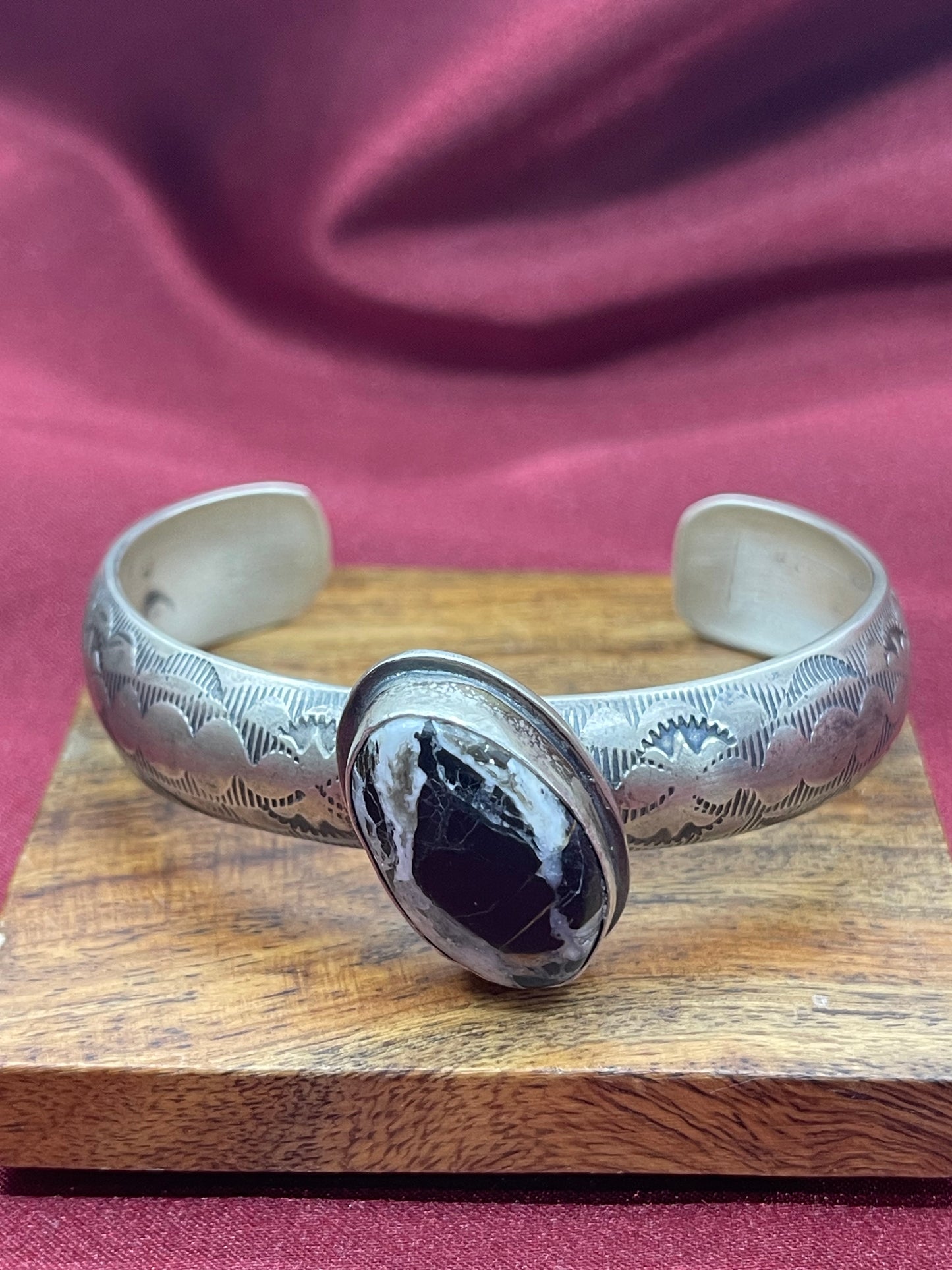 5.75" - 7.5" White Buffalo Cuff