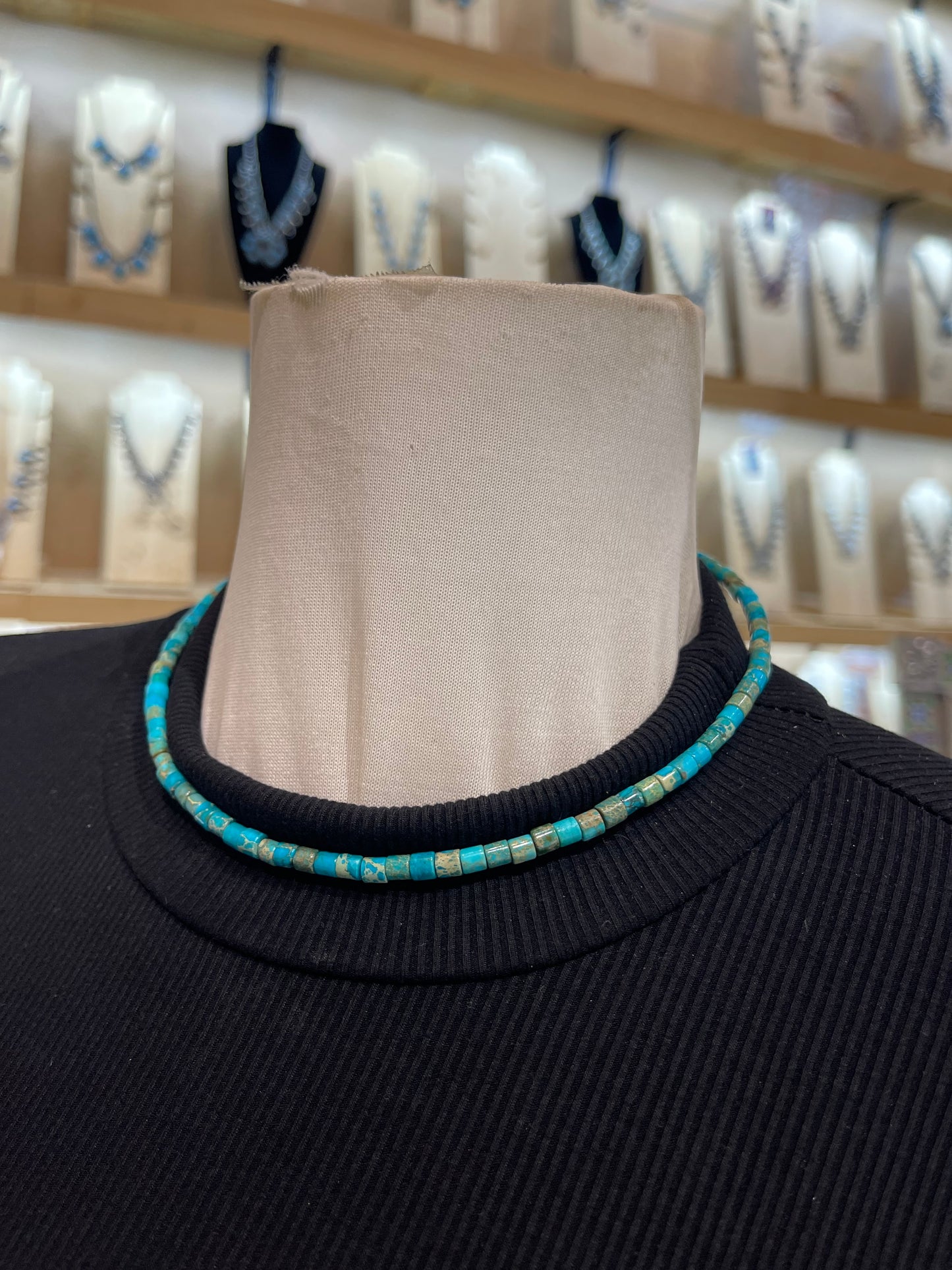 Magnesite Memory Wire Choker