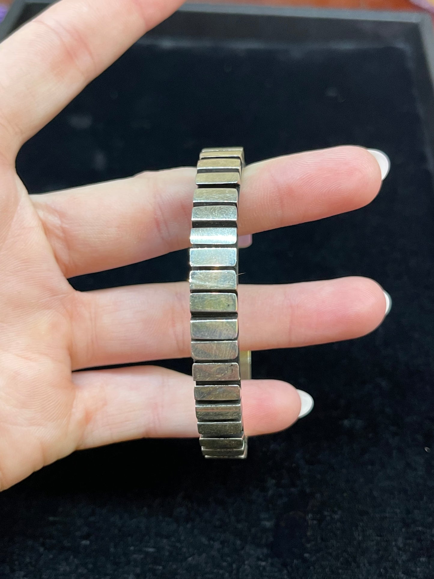 Sterling Silver Navajo Bracelet