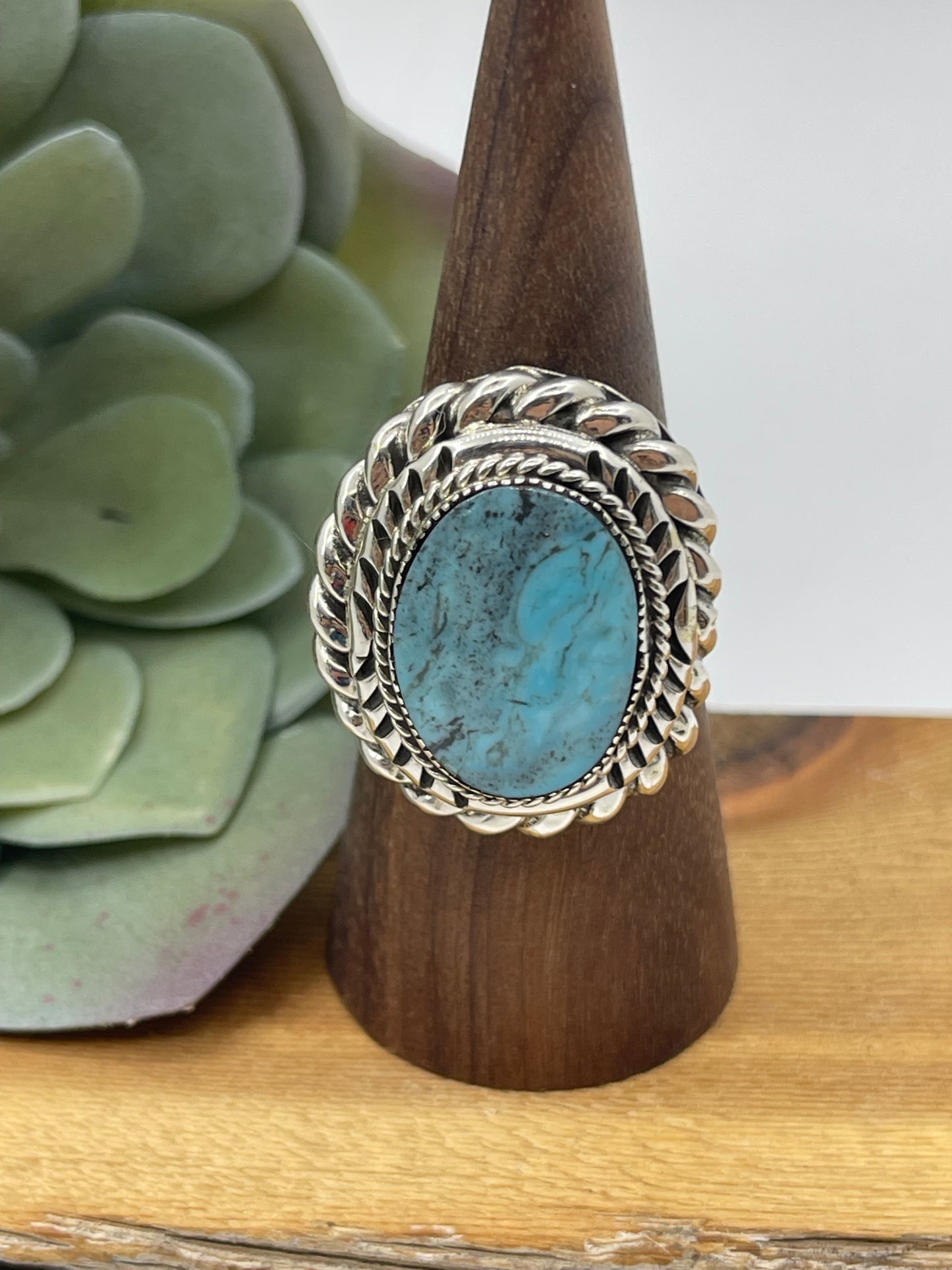 Size (10.0) Ring by Jerome Lee, Navajo