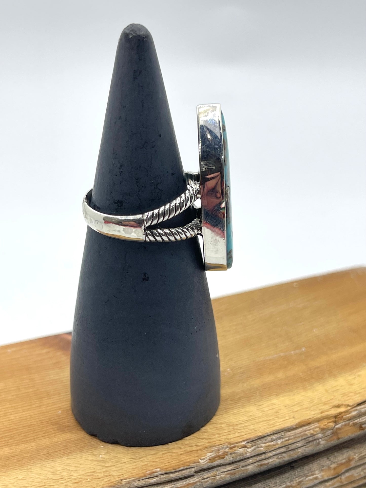 12.0 Kingman Turquoise Ring