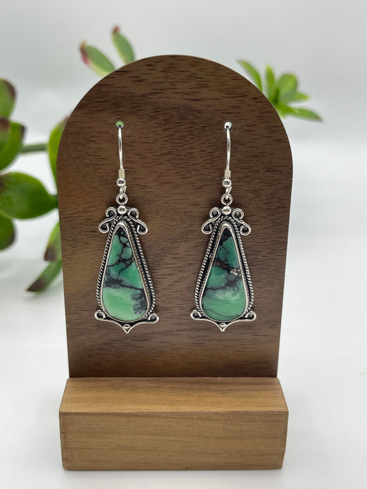 Veriscite Teardrop Dangle Earrings