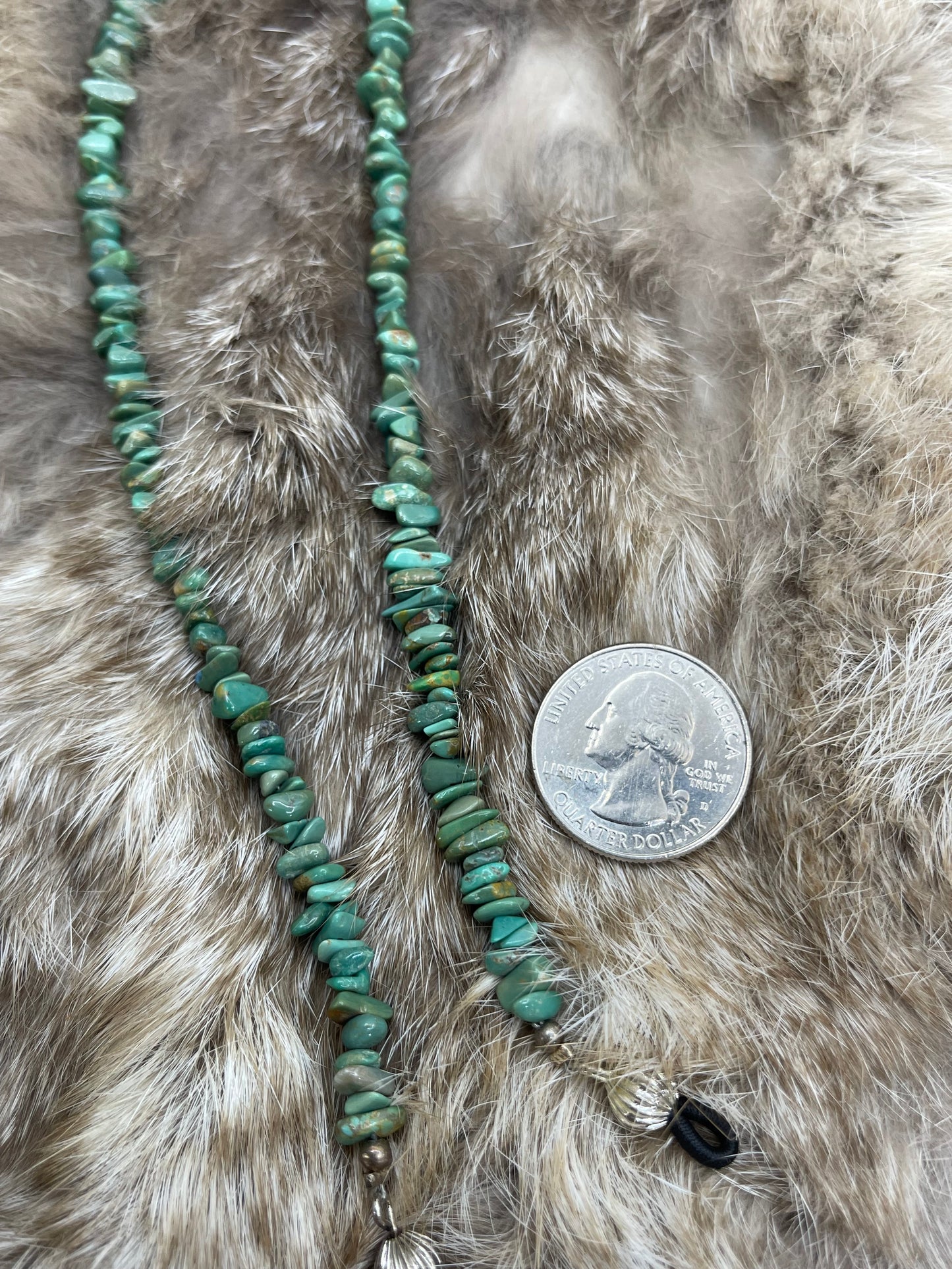 31" Turquoise Eye Glass Holder