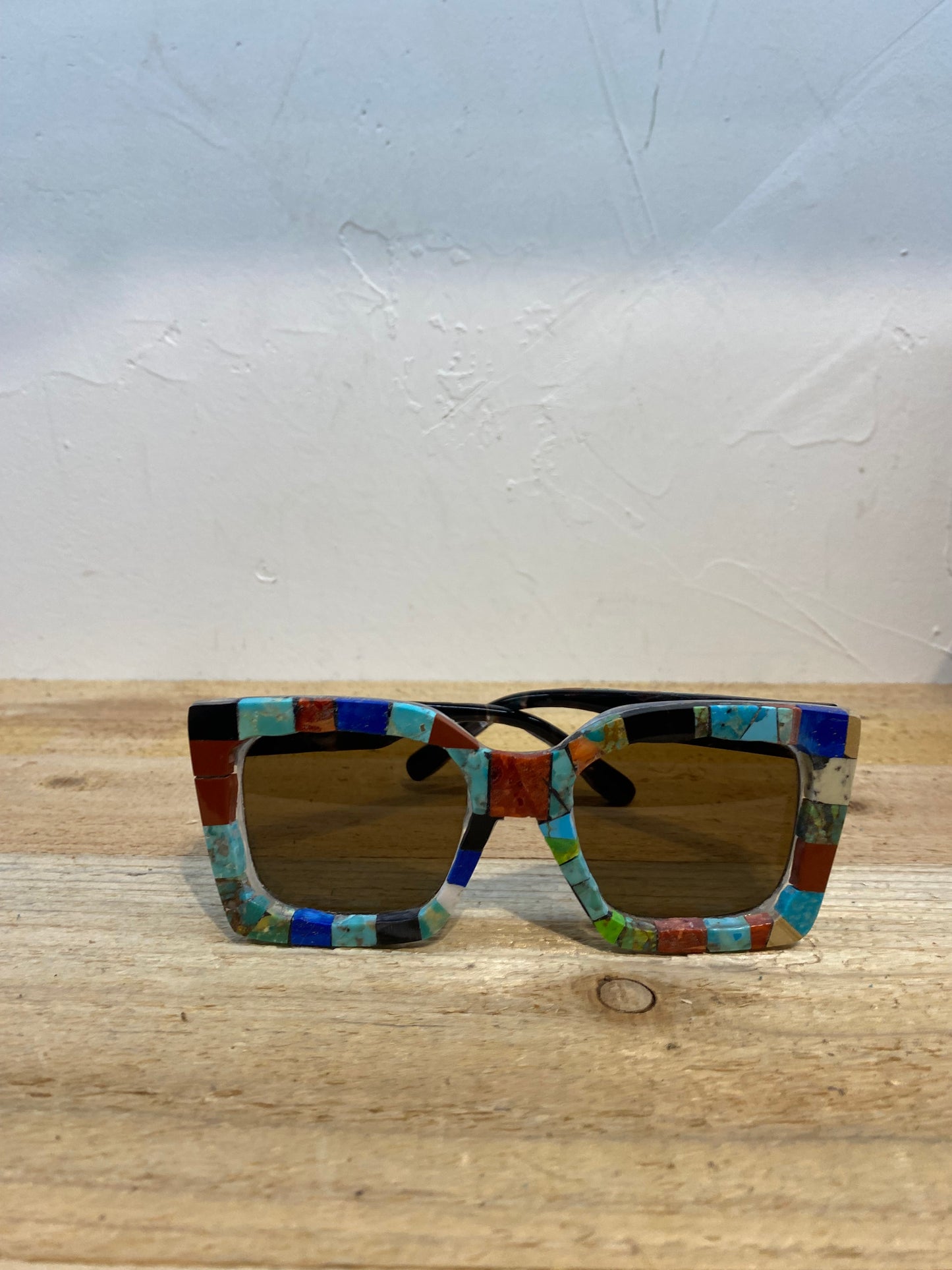 Lapidary Inlay Sunglasses by Jolene Bird