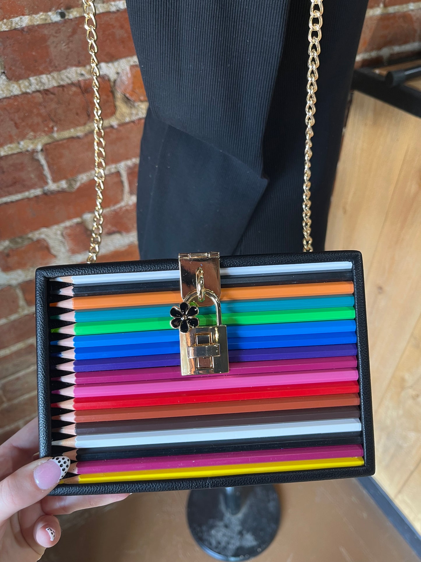 Colored Pencil Box Inspired Purse