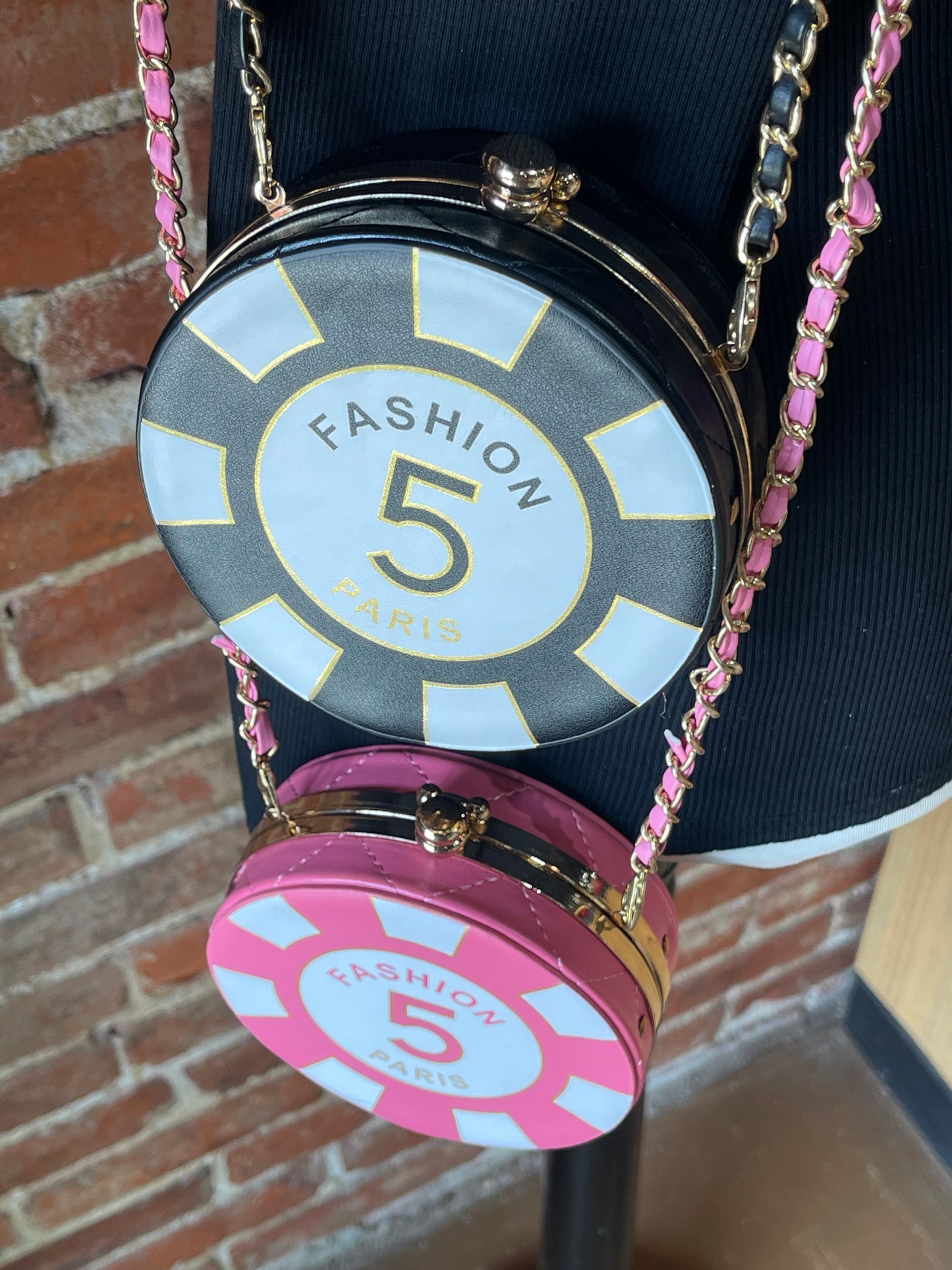 Poker Chip Inspired Purse