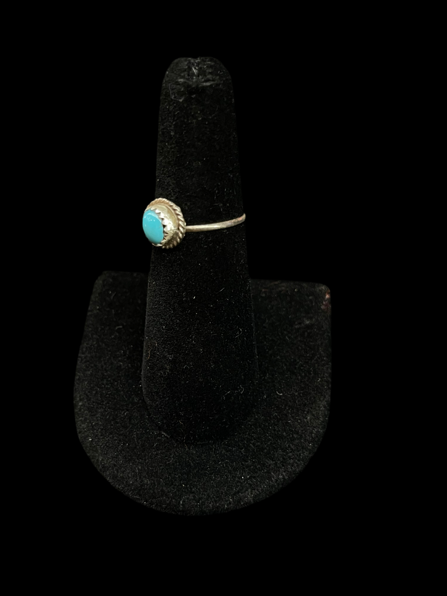 Sleeping Beauty Turquoise Dainty Ring