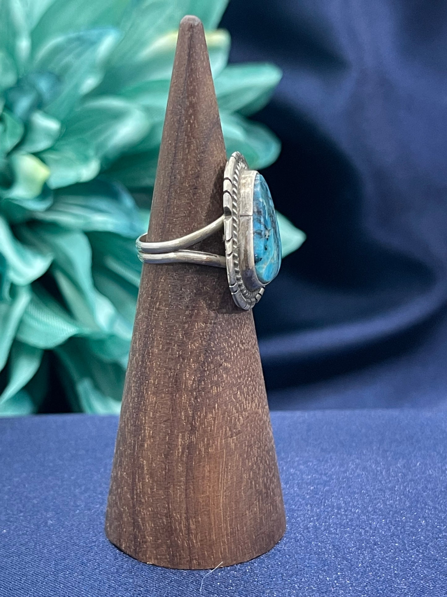 5.0 Thunder Mountain Turquoise Ring