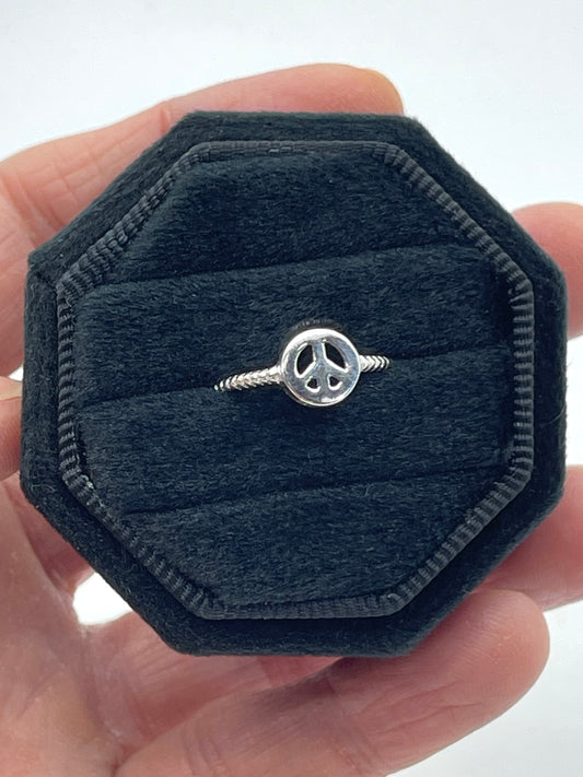 Peace Sign Ring